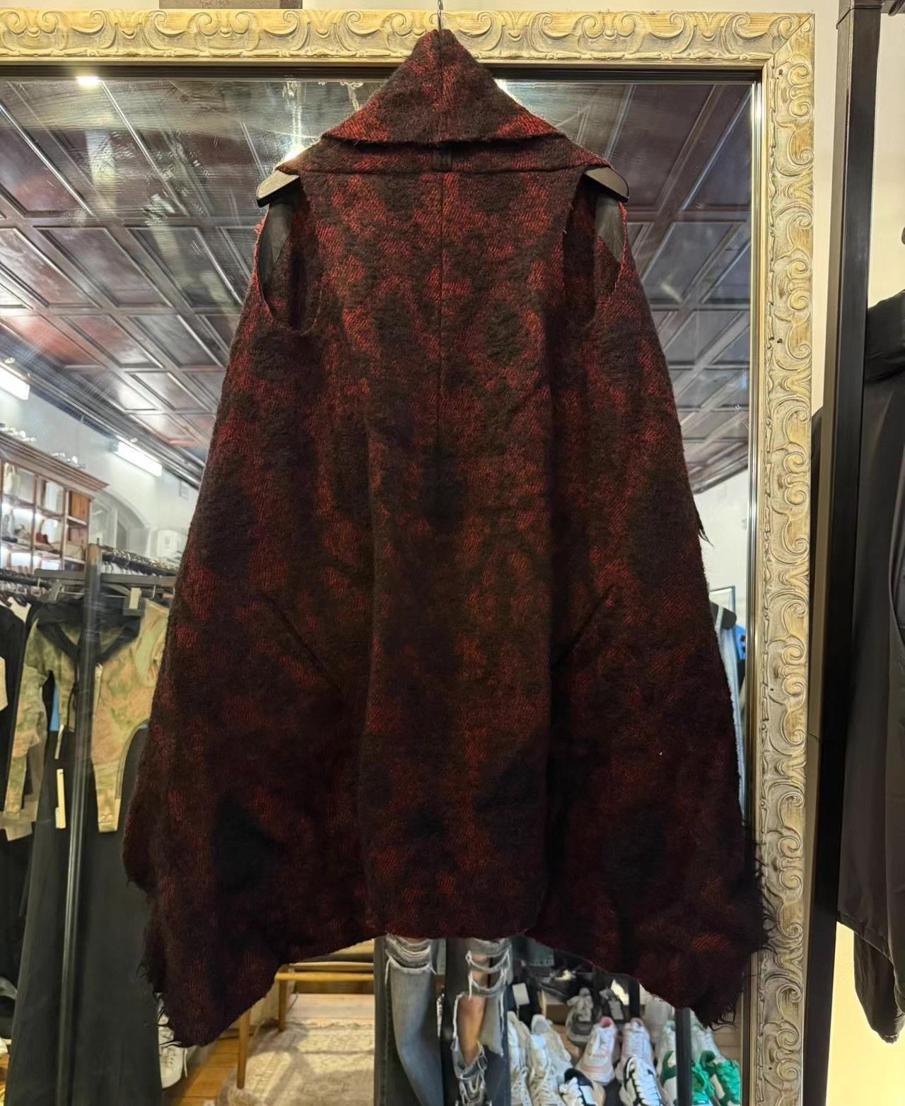 Masnada Masnada, 15FW burgundy jacquard‑blend sleeveless Ｑ25 Size US S / EU 44-46 / 1 - 3 Thumbnail