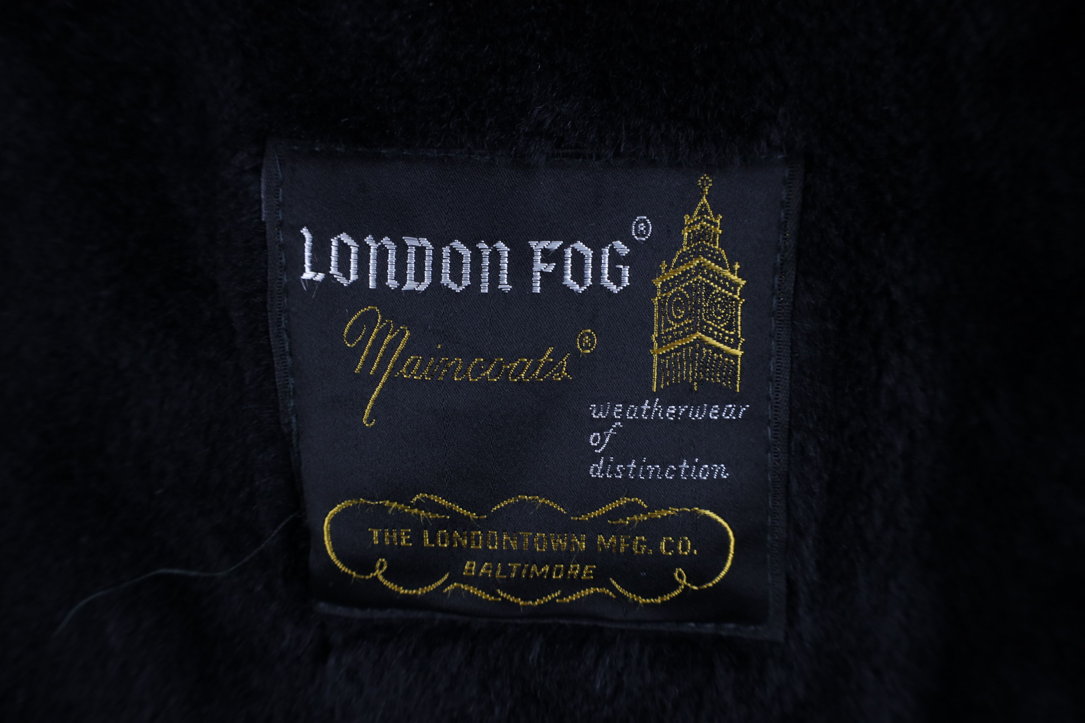 Vintage Vintage 70s Streetwear Mohair Lined Trench Coat Black USA Size US XL / EU 56 / 4 - 11 Thumbnail