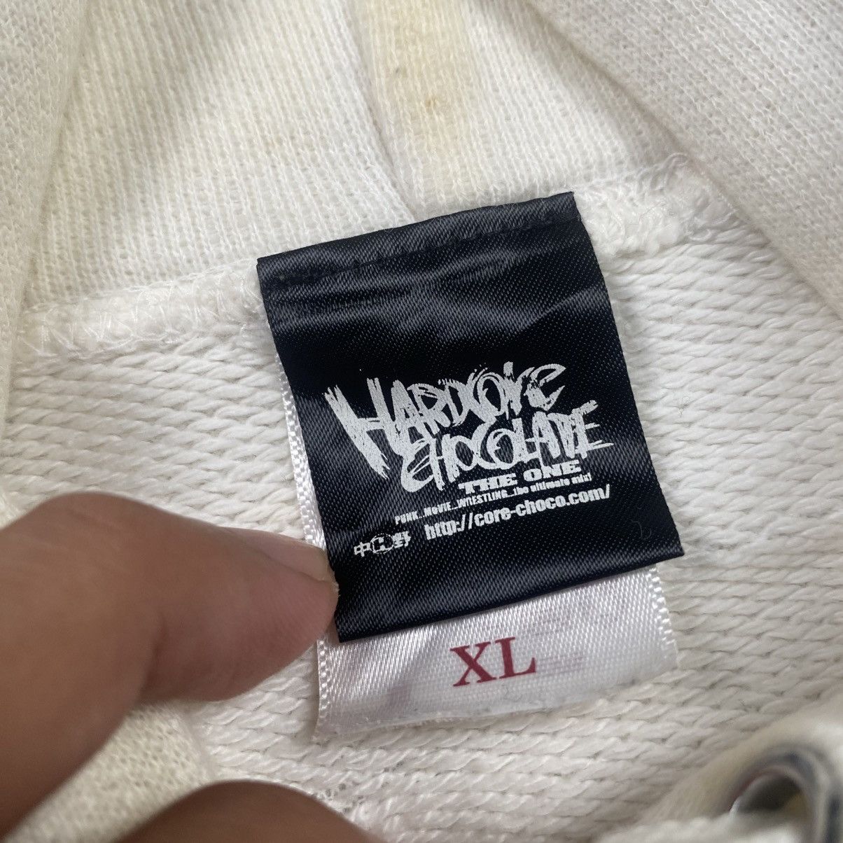 Hardcore Elegance Grail Rare y2k Hardcore Chocolate Japanese Label Pullover Size US L / EU 52-54 / 3 - 10 Thumbnail