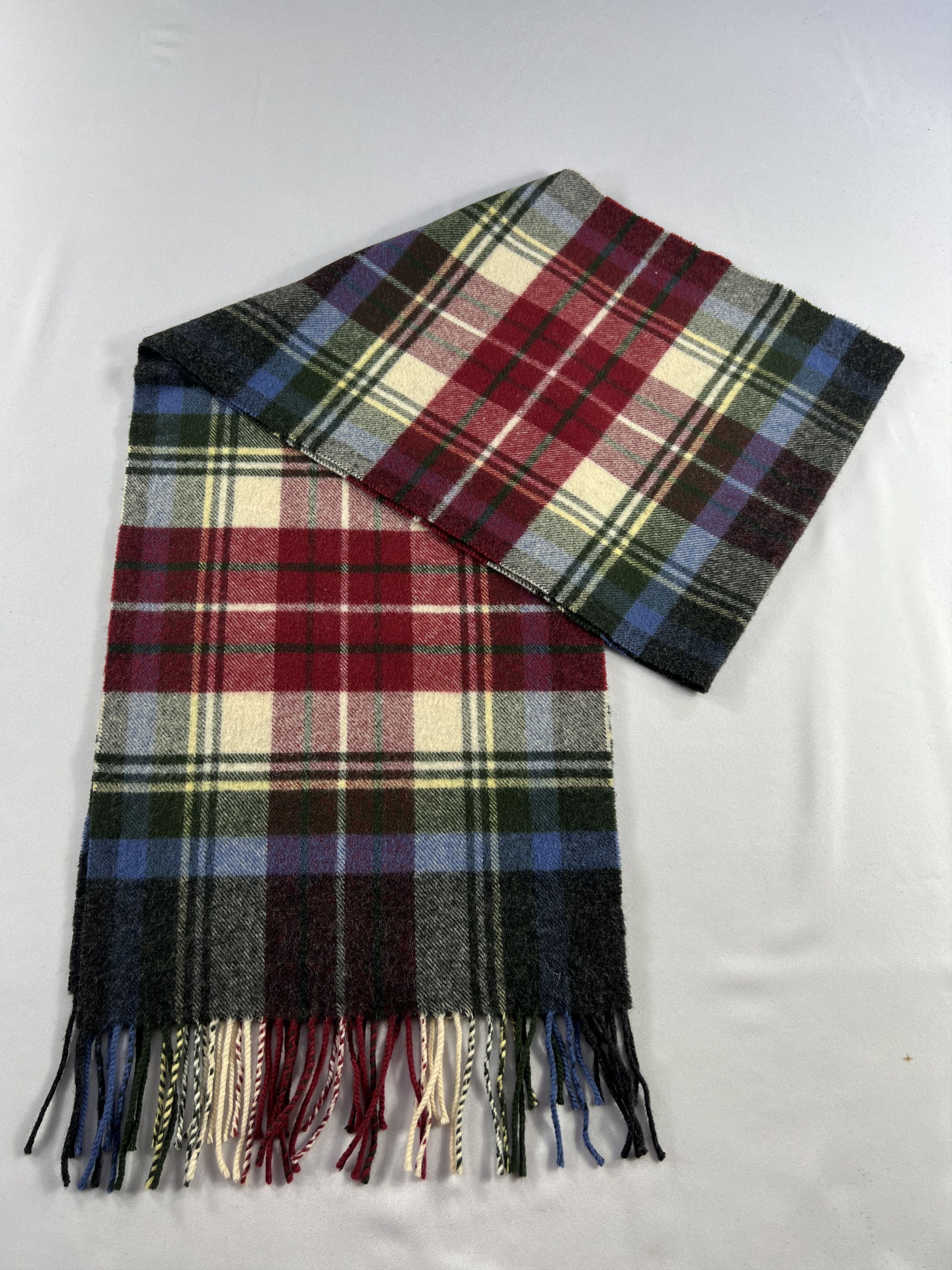 Vintage Glen Prince Tartan Scarf / Muffler / Neckwear P973 Size ONE SIZE - 6 Thumbnail