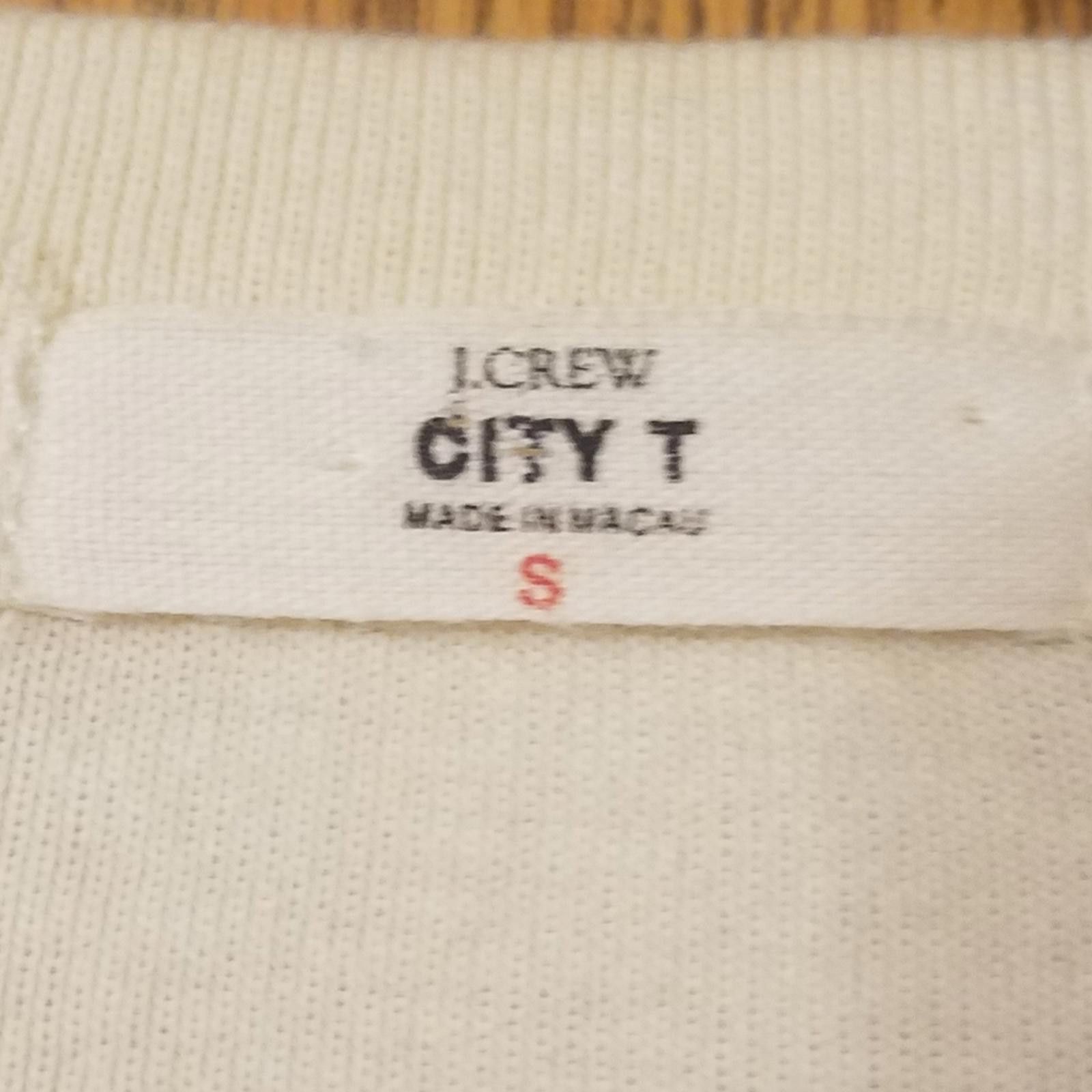 J.Crew J. Crew City T Cream Cardigan Small Size S / US 4 / IT 40 - 3 Thumbnail