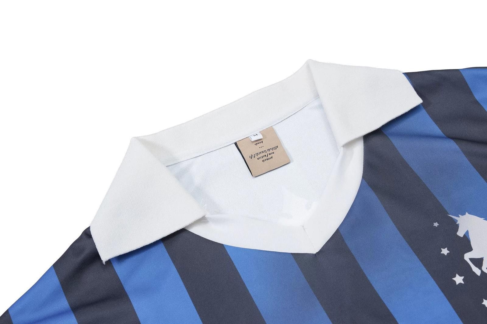 Other 'Foramder' Football Jersey Polo Tee | Blue Varsity Stripe Size US M / EU 48-50 / 2 - 4 Thumbnail