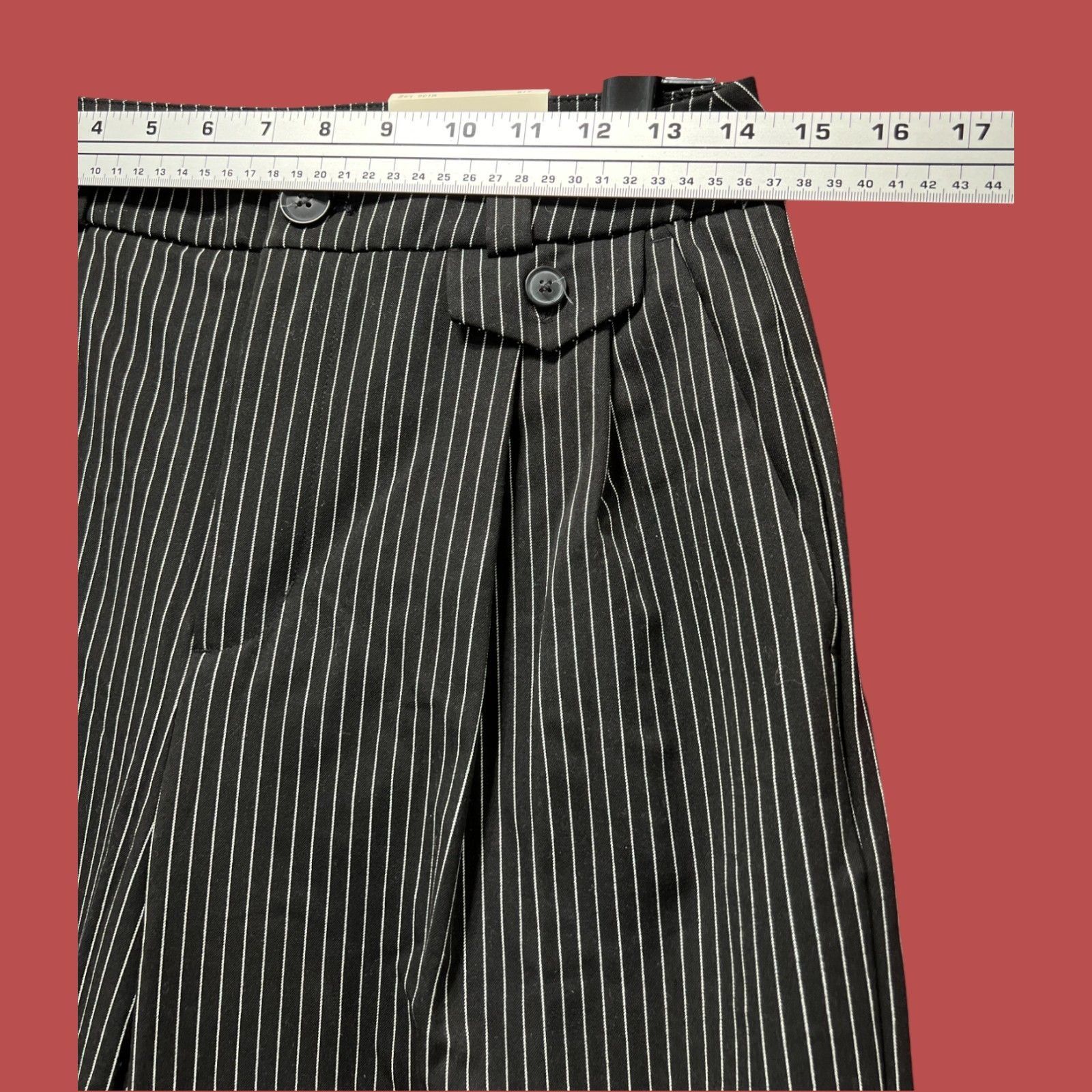 Other A New Day - Women's High Rise Relaxed Pants Length & Wide Le Size 27" / US 4 / IT 40 - 3 Thumbnail