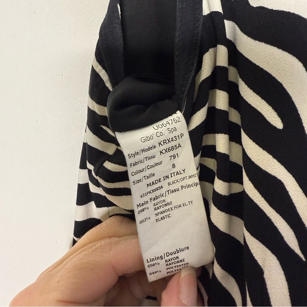 Michael Kors MICHAEL KORS COLLECTION Zebra Print Sheath Dress Size 8 Size M / US 6-8 / IT 42-44 - 5 Thumbnail