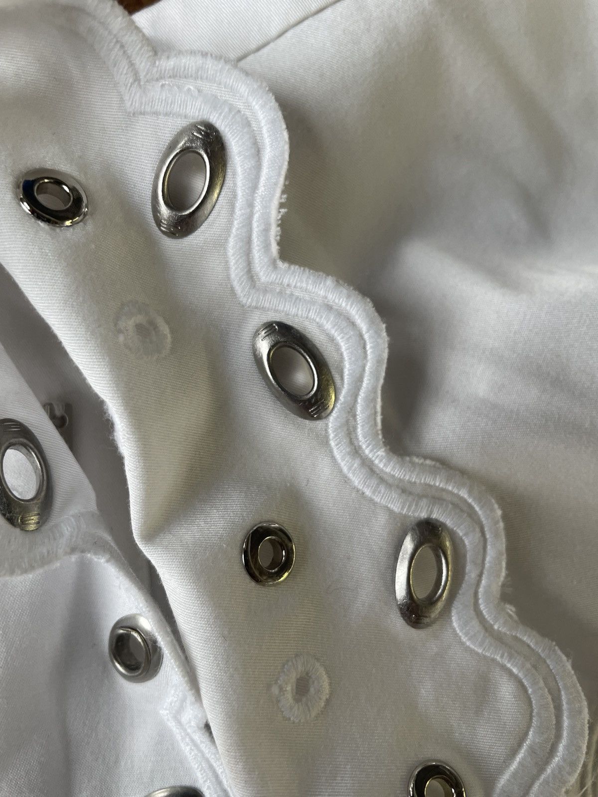 Elie Tahari Elie Tahari shirt dress with rivet and embroidered details Size S / US 4 / IT 40 - 13 Thumbnail