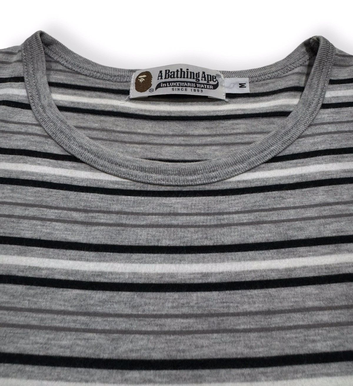 Bape Striped Tee Size US M / EU 48-50 / 2 - 3 Thumbnail