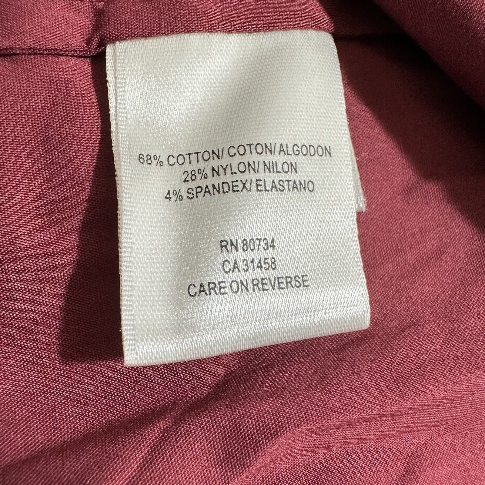 Other BCBGMaxazria Medium Burgundy Red Belted V-Neck Dress Size M / US 6-8 / IT 42-44 - 4 Thumbnail