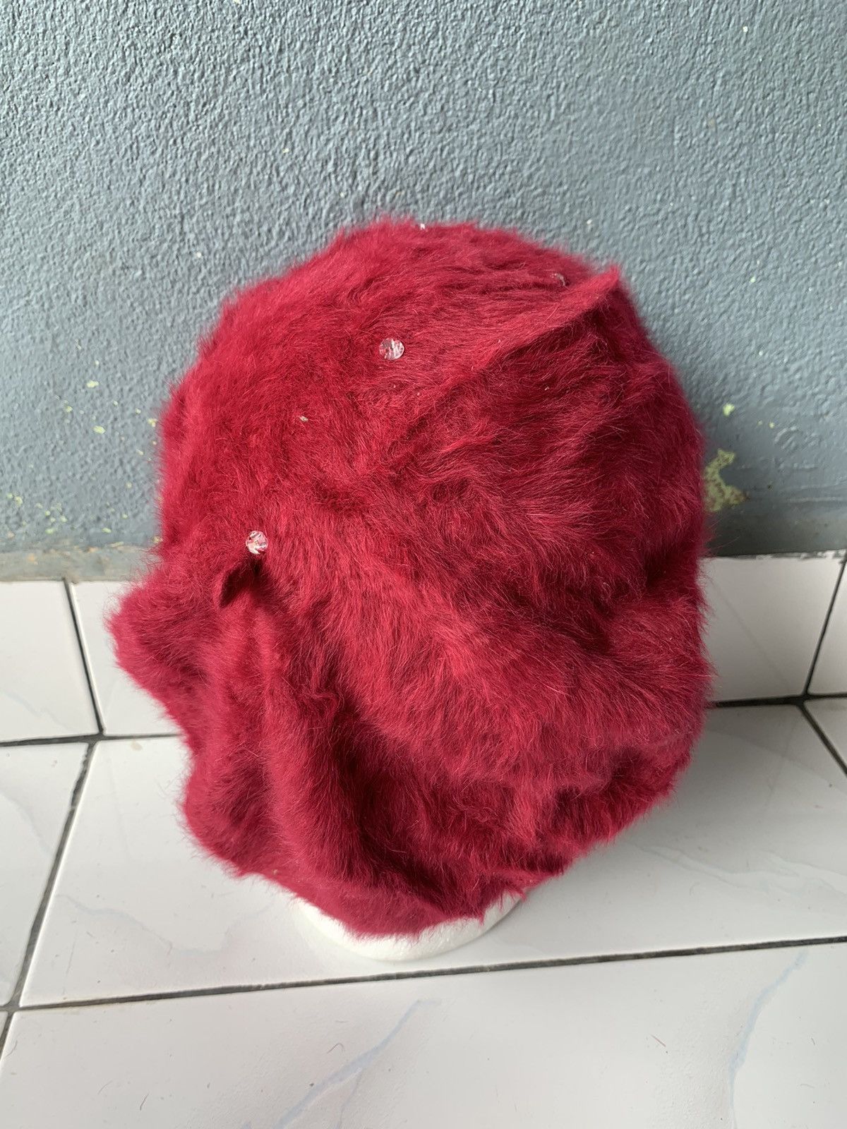 Japanese Brand Punk Bondage Style Earth Music & Ecology Mohair Hats Size ONE SIZE - 4 Thumbnail