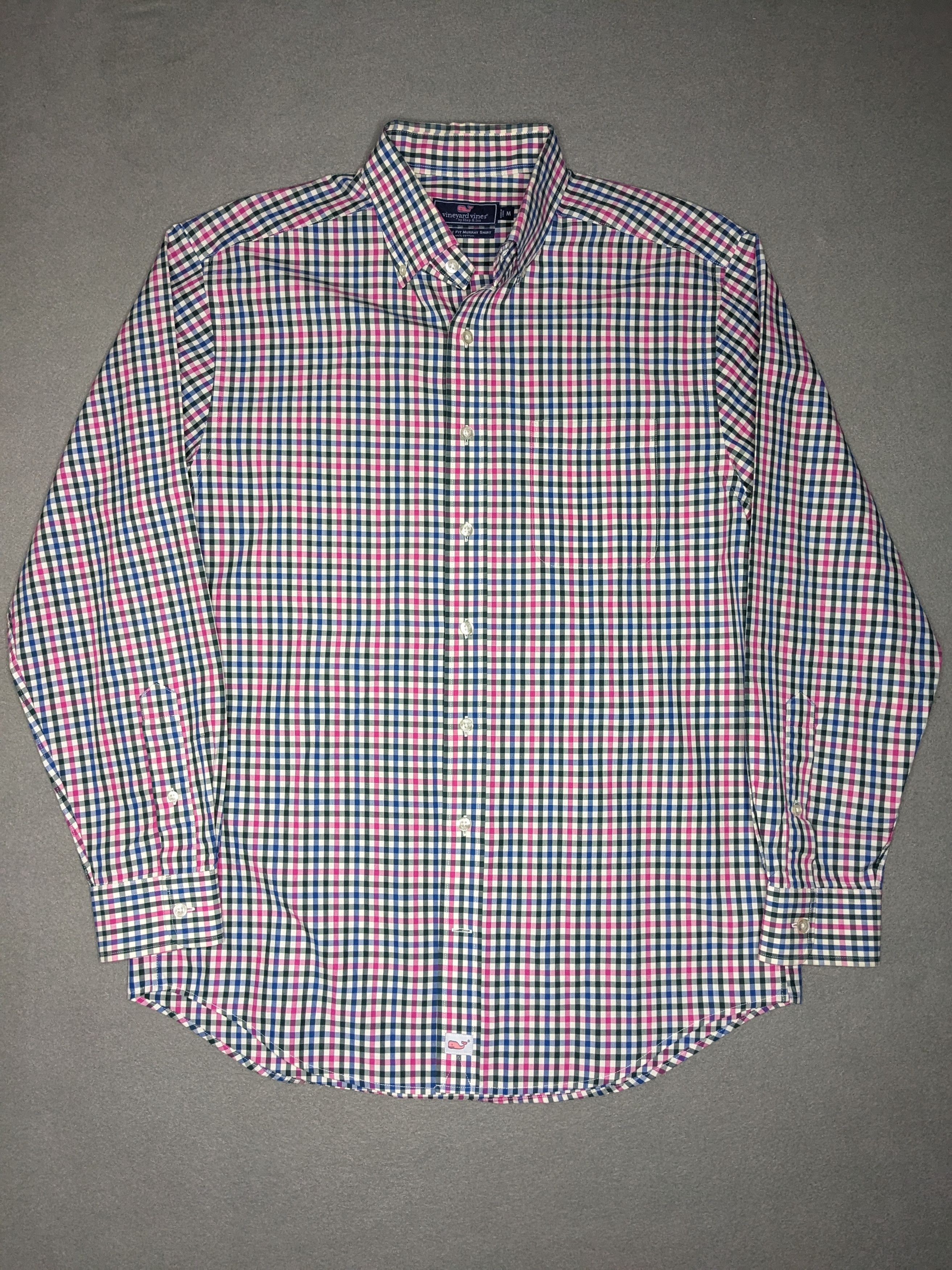 Vineyard Vines Vineyard Vines Murray Shirt Medium Check Plaid Long Sleeve Size US M / EU 48-50 / 2 - 1 Thumbnail
