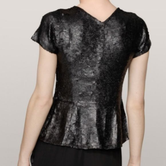 Other Theyskens' Theory Brax Sequin Top Blouse Evening Size S / US 4 / IT 40 - 4 Thumbnail