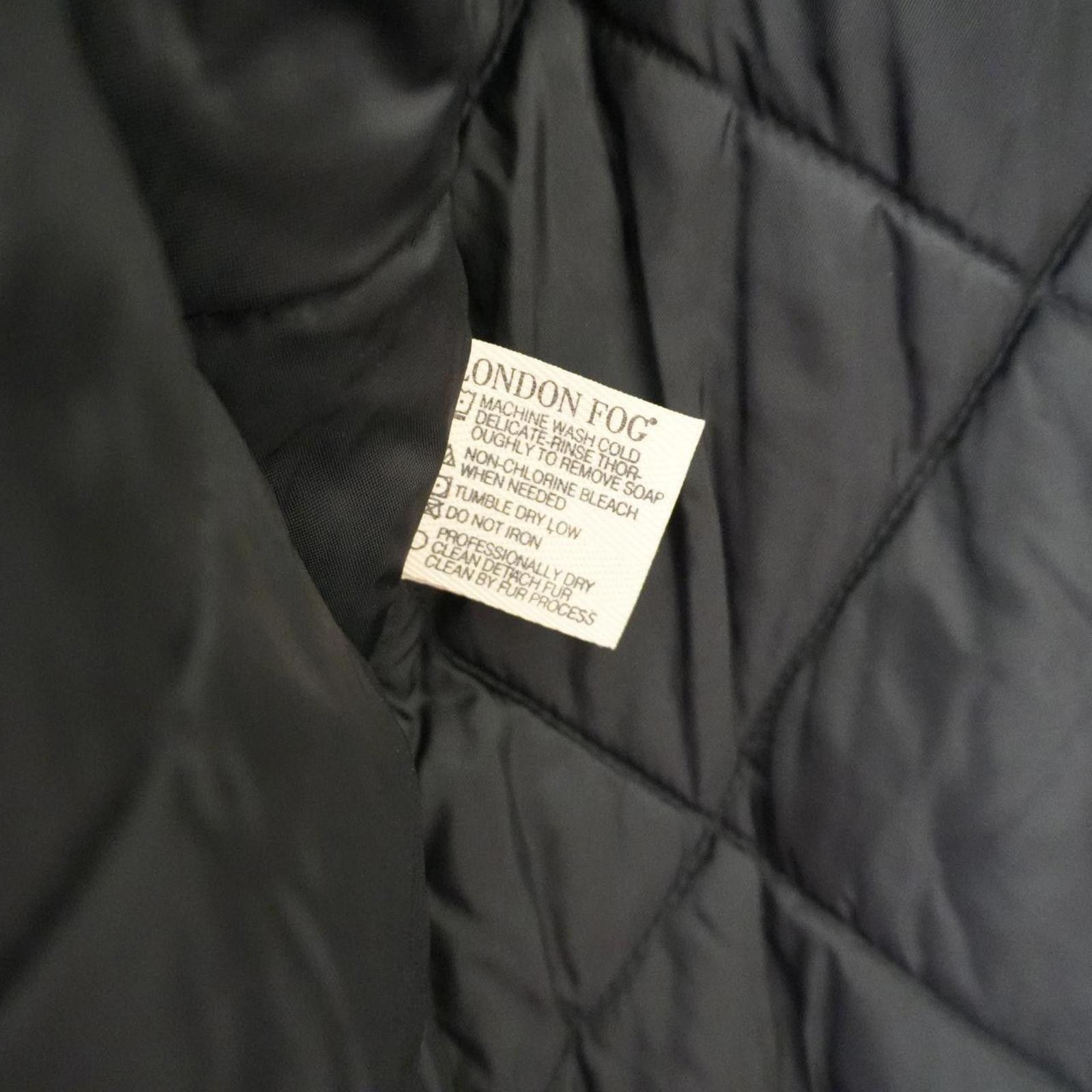 London Fog London Fog Coat Men's M Black Suede Full Zip Button Down Size US M / EU 48-50 / 2 - 4 Thumbnail