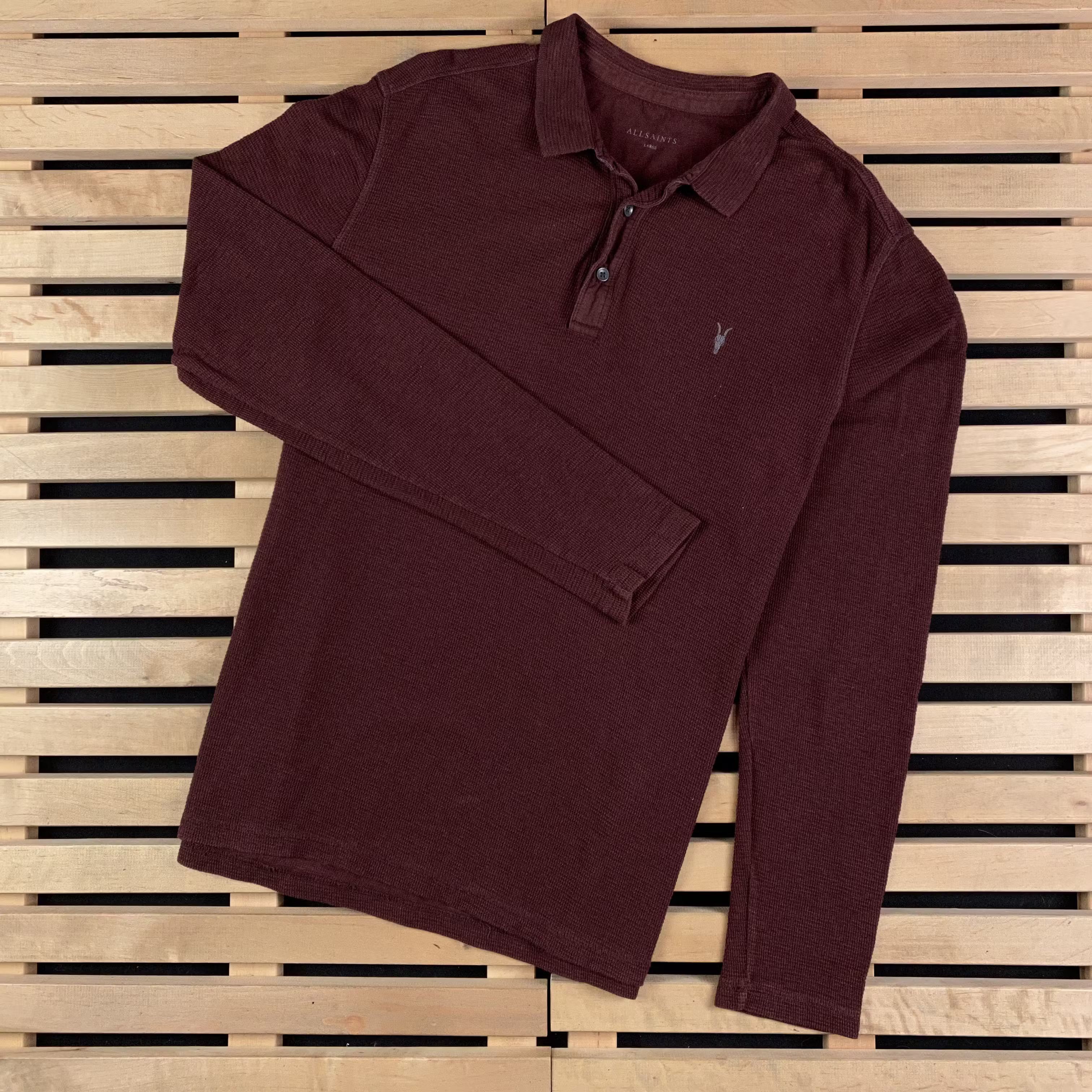 Allsaints Mens Long Sleeve Allsaints Size L Size US L / EU 52-54 / 3 - 1 Thumbnail