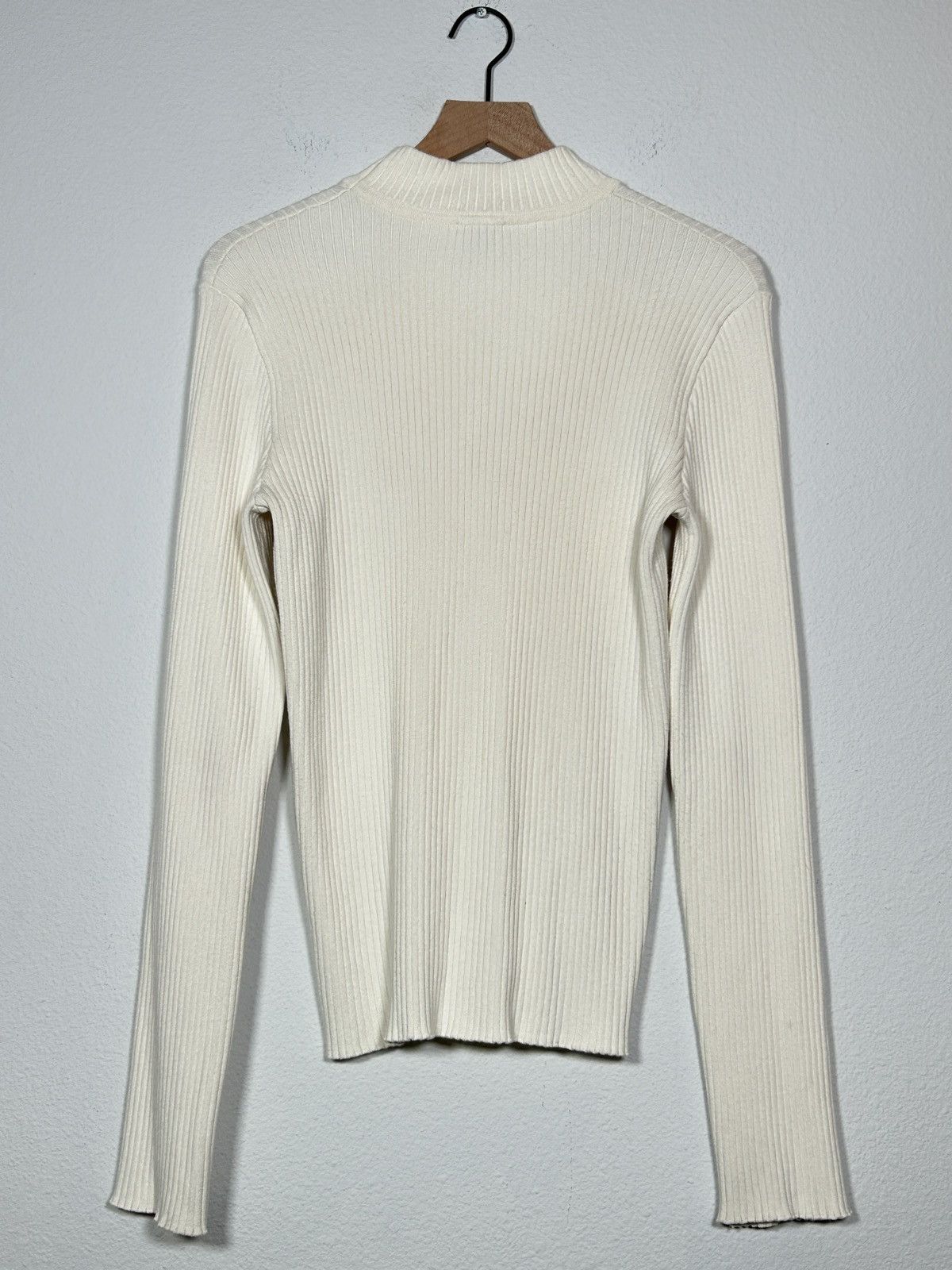 Courreges 2023 Ribbed Knit Turtleneck Knit Size US L / EU 52-54 / 3 - 3 Thumbnail
