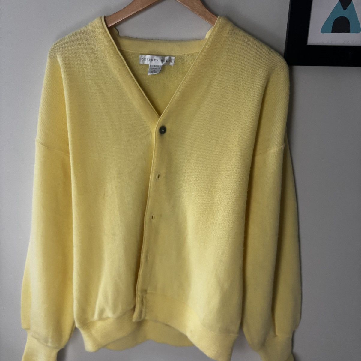 Vintage Vintage 1990s Geoffrey Beene Cardigan Size US L / EU 52-54 / 3 - 1 Thumbnail