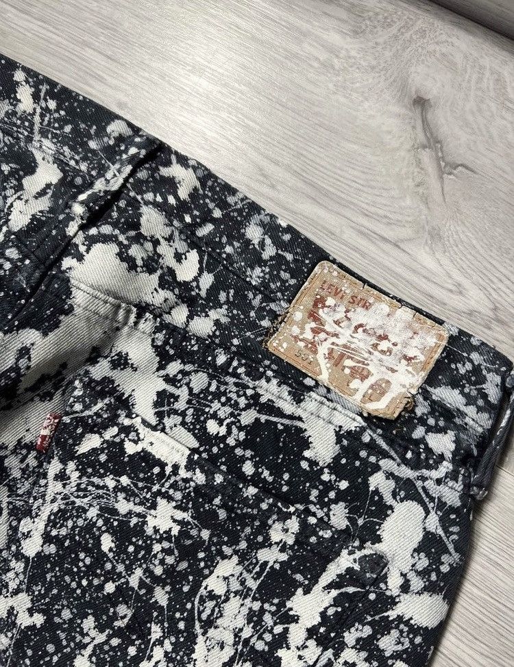 Levi's Levis 501 black baggy custom jeans denim size 34/30 Size US 34 / EU 50 - 13 Thumbnail