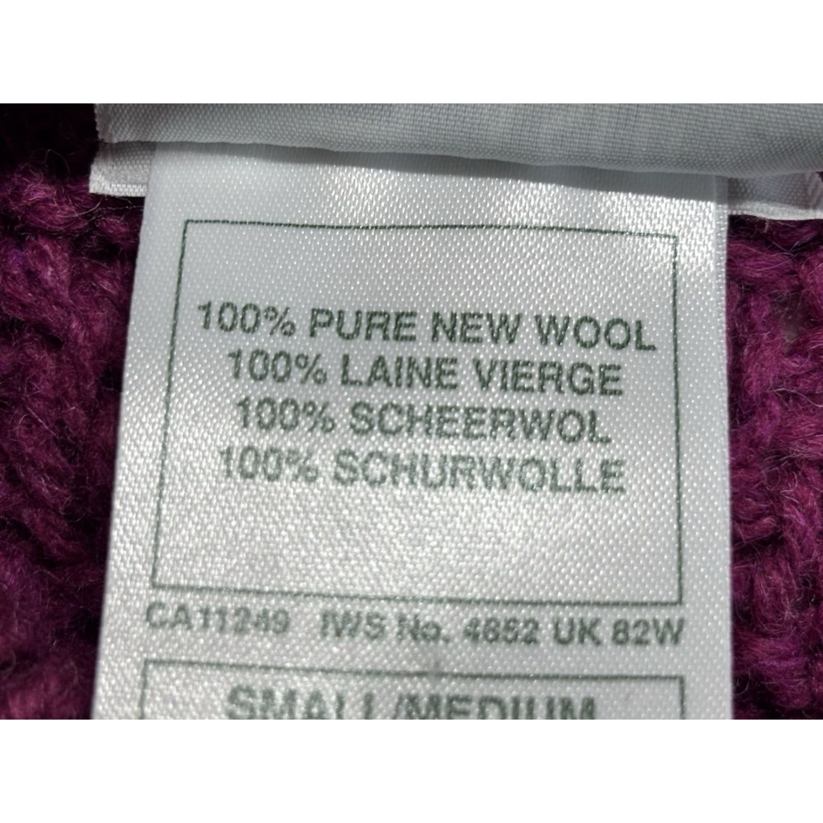 Laura Ashley VINTAGE Laura Ashley Wool Sweater Women's Turtleneck Chunky-Knit S/M Pink Cottagecore 90s UK Size S / US 4 / IT 40 - 7 Thumbnail