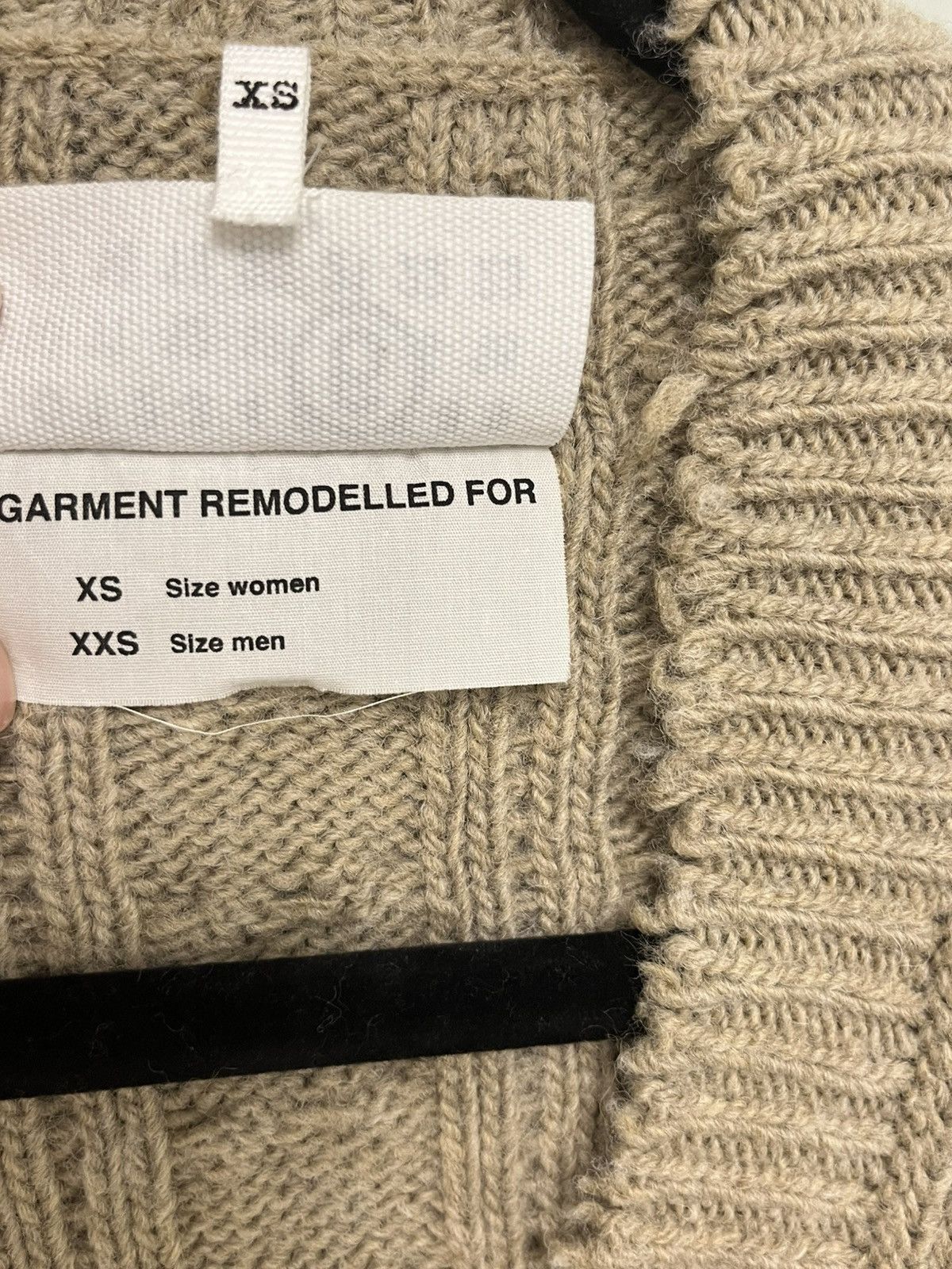Maison Margiela Oversized Cutoff Destroyed Cardigan Size US XS / EU 42 / 0 - 3 Thumbnail