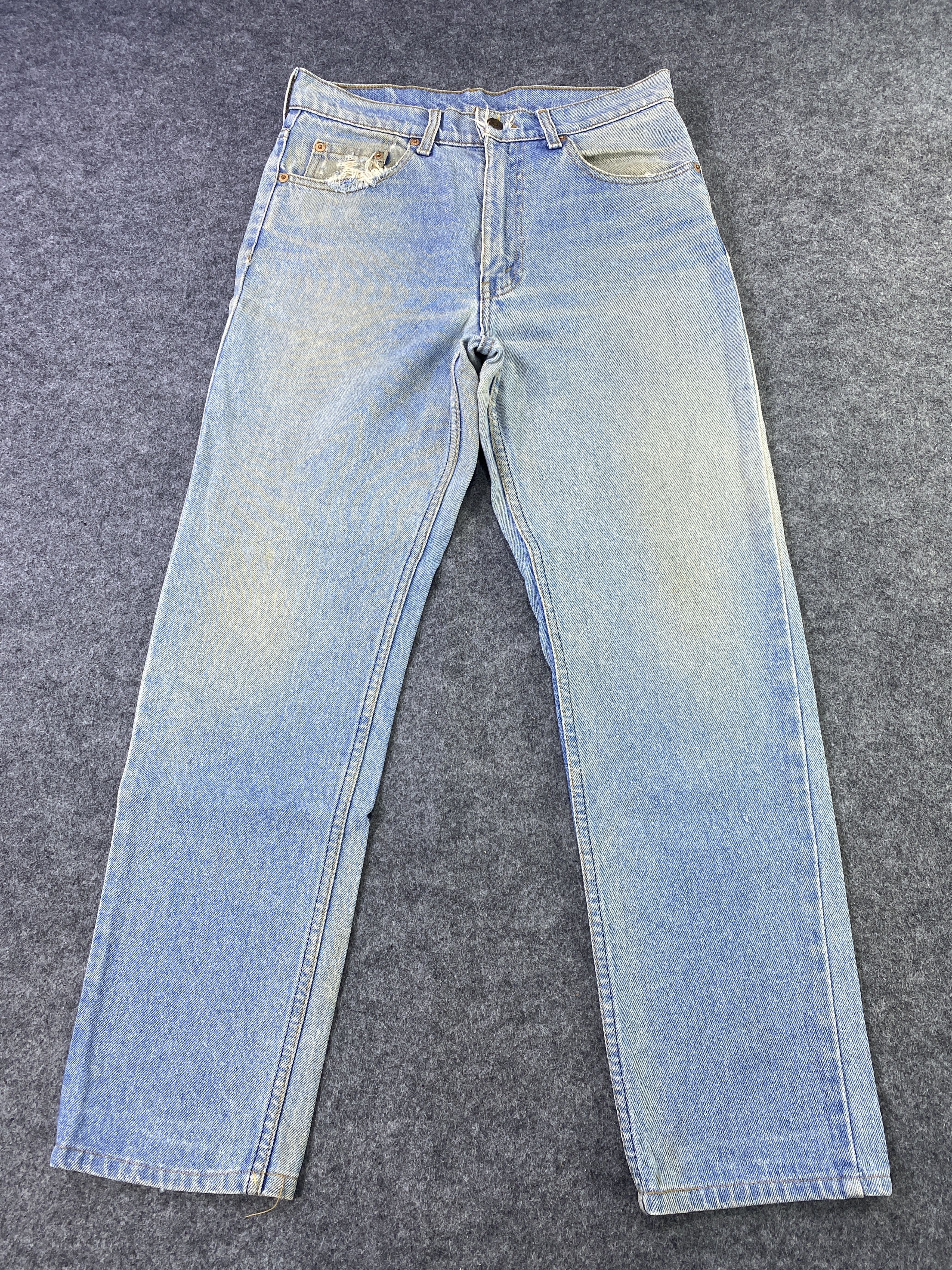 Levi's VINTAGE LEVI'S 606 BLUE WASH JEANS-J886 Size US 30 / EU 46 - 2 Thumbnail