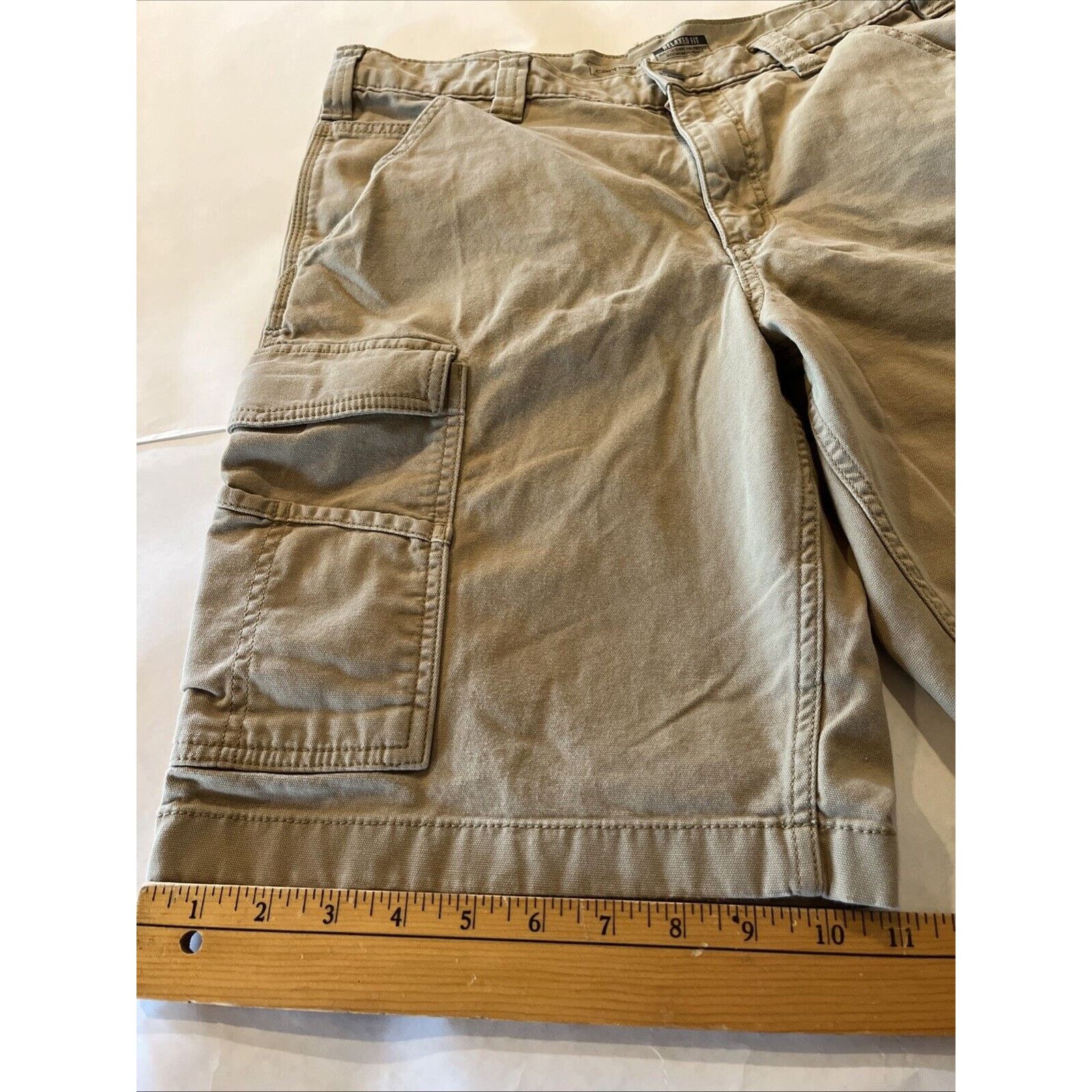 Carhartt Carhartt Canvas Cargo Shorts Men’s 33 Brown Relaxed Workwear Size US 33 - 7 Thumbnail