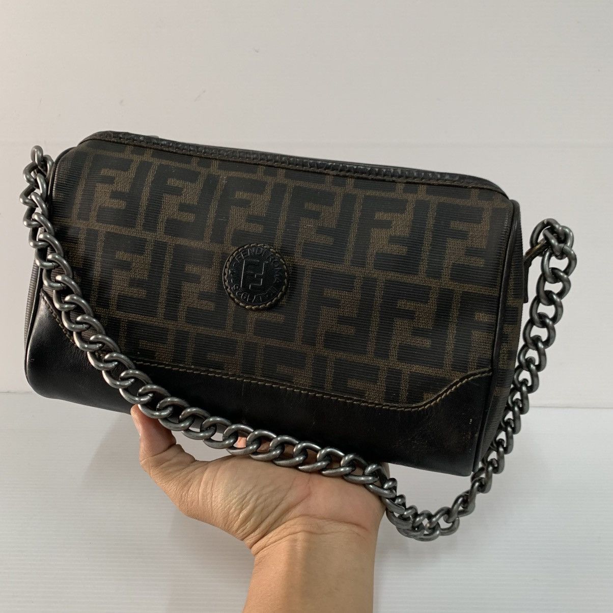 Fendi Fendi Zucca Vintage Chain Shoulder Size ONE SIZE - 5 Thumbnail