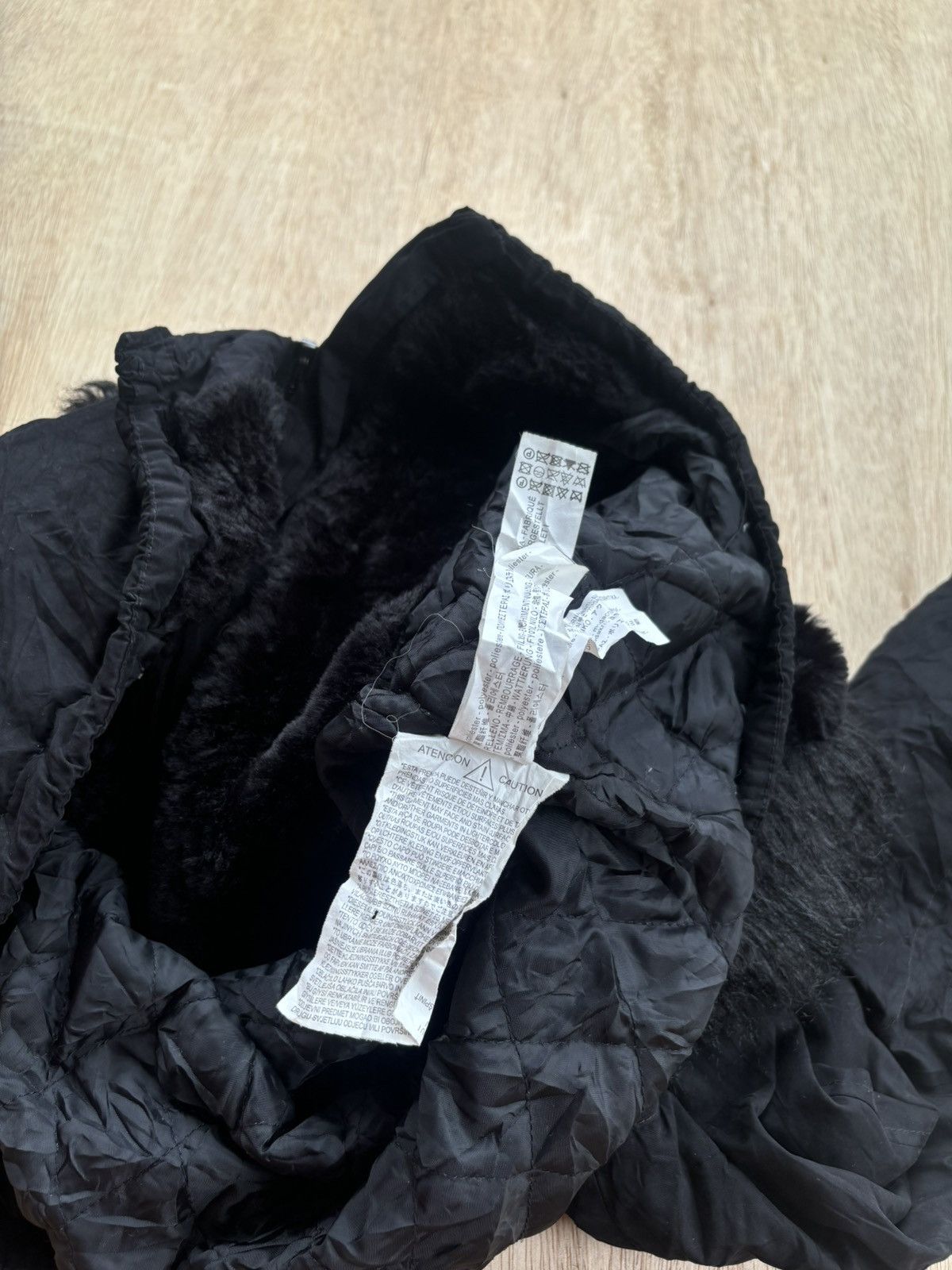 If Six Was Nine × Japanese Brand × Le Grande Bleu (L.G.B.) Fur Jacket Zara Woman Black Ifsixwasnine Lgb Style Size M / US 6-8 / IT 42-44 - 11 Thumbnail