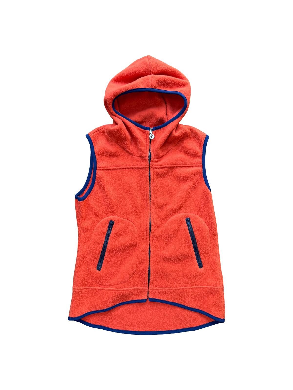 Hysteric Glamour Hysteric Glamour Embossed Fleece Vest Hoodie Orange S Size US S / EU 44-46 / 1 - 1 Thumbnail