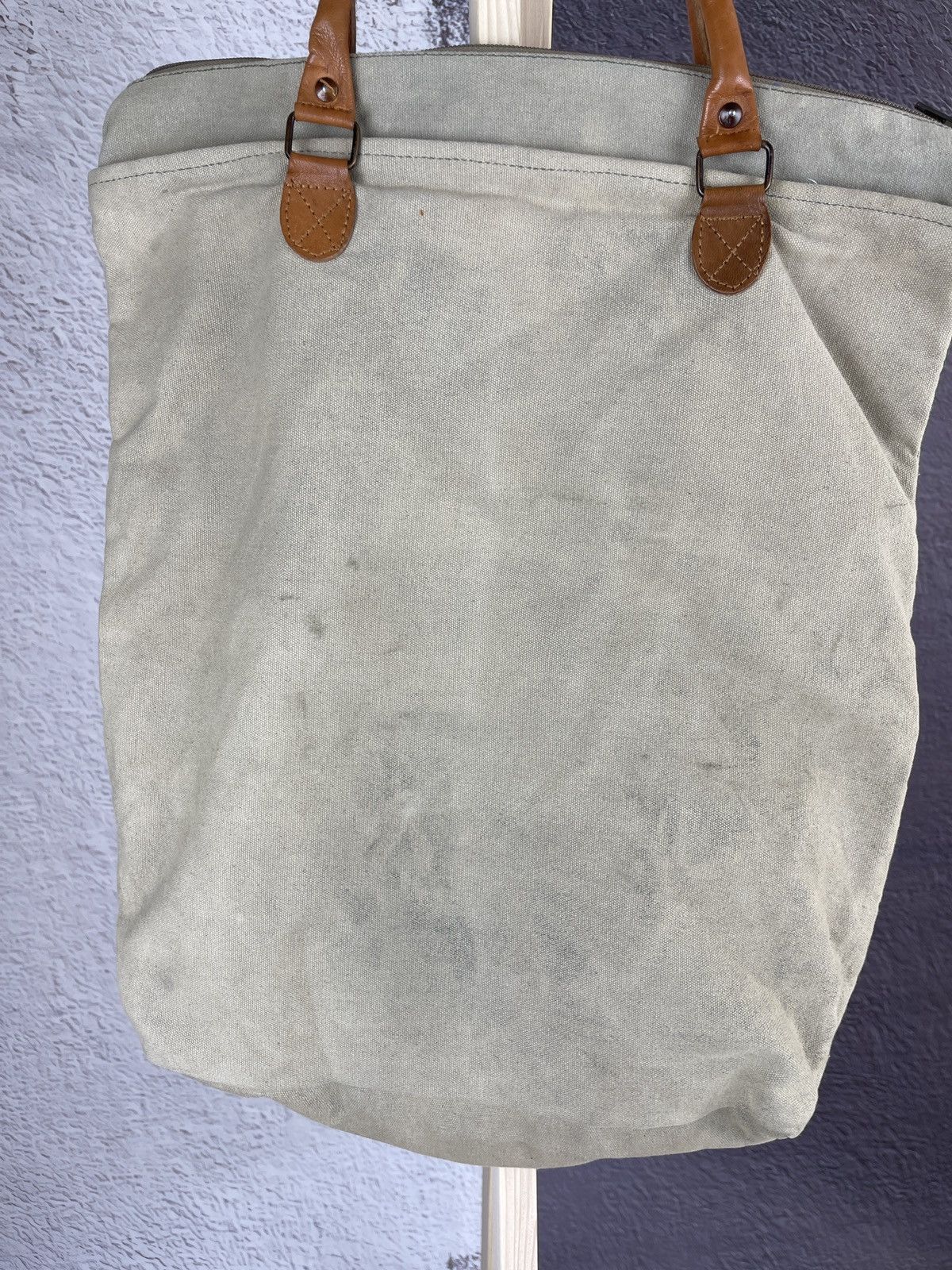 Carpe Diem × Vintage Carpe Diem vintage distressed big logo tote bag Size ONE SIZE - 10 Thumbnail