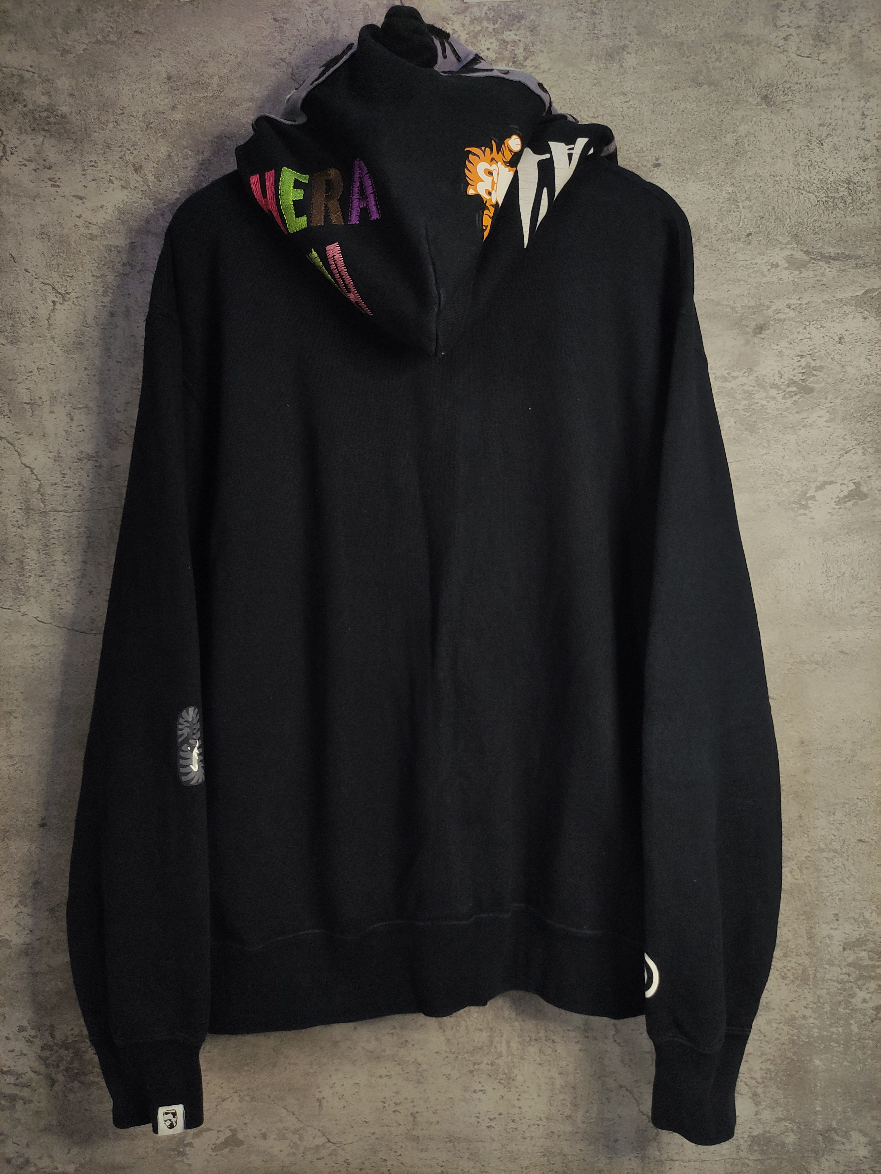 Bape Bape - A Bathing Ape Hoodie Shark Funthera Militia Size US L / EU 52-54 / 3 - 5 Thumbnail