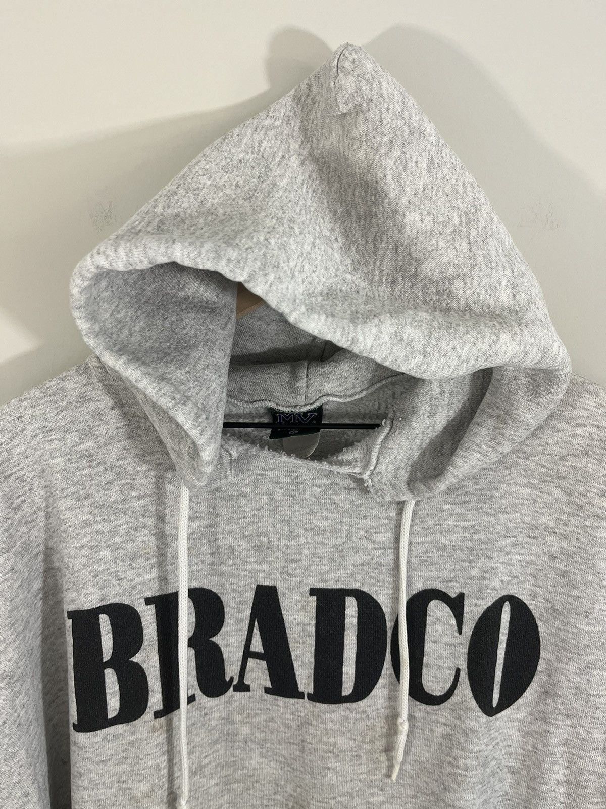 Vintage BRADCO Thrashed Distressed Boxy Fit Vintage Hoodie Size US XL / EU 56 / 4 - 3 Thumbnail