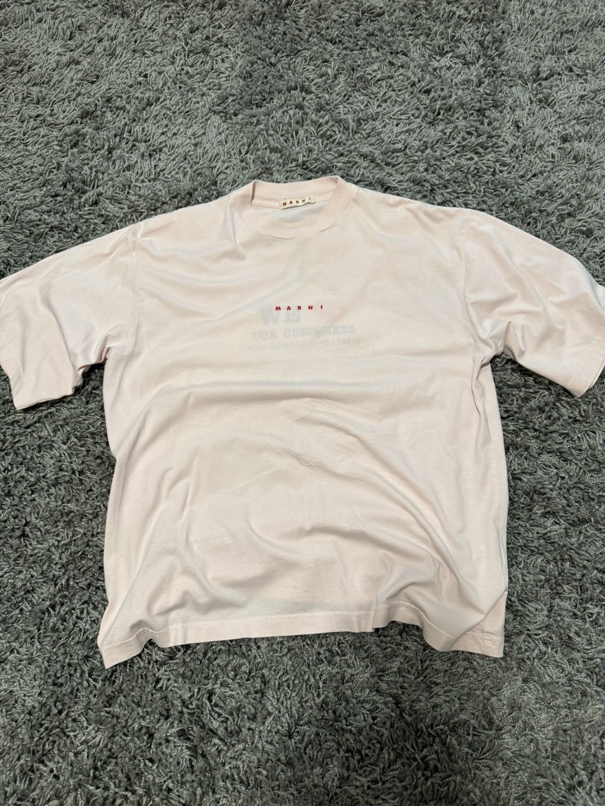 Marni Marni Logo Print T-Shirt Size US S / EU 44-46 / 1 - 1 Thumbnail