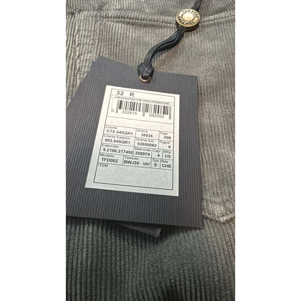 Tom Ford o1rshd1 Q:2 / Straight Jeans in Khaki Size US 32 / EU 48 - 21 Thumbnail