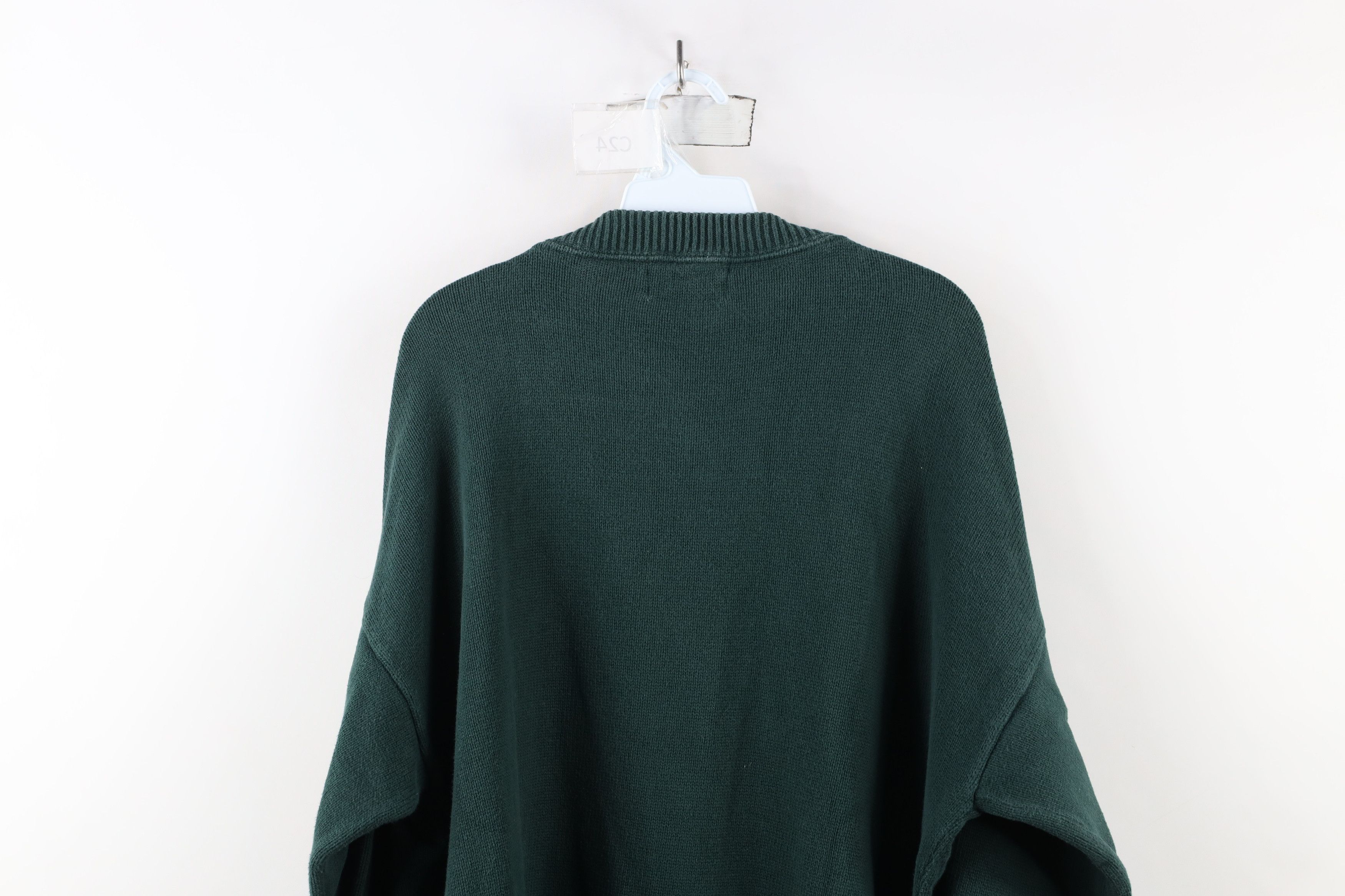 Vintage Vintage 90s Streetwear Cotton Knit Golf Crewneck Sweater USA Size US XXL / EU 58 / 5 - 12 Thumbnail