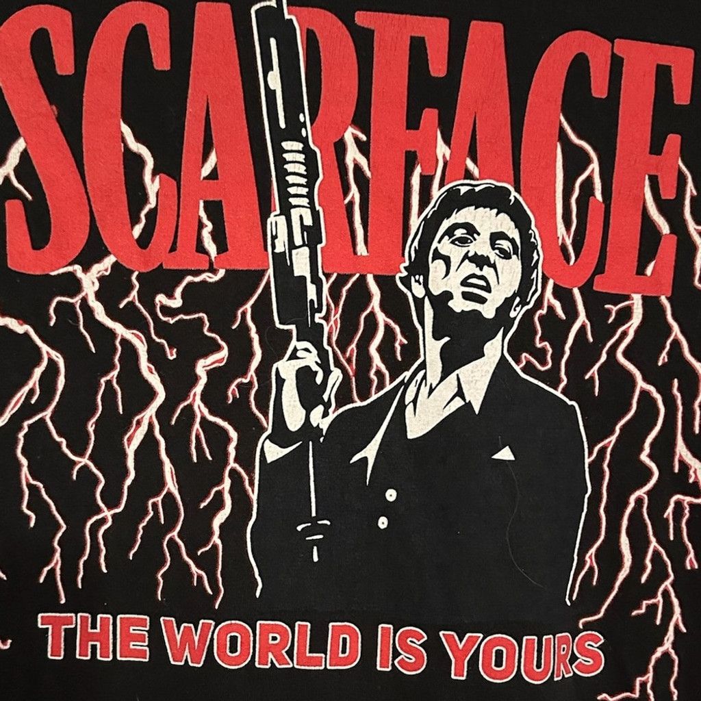 Ripple Junction Scarface The World is Yours Long Sleeve T-Shirt Size Medium Size US M / EU 48-50 / 2 - 10 Thumbnail