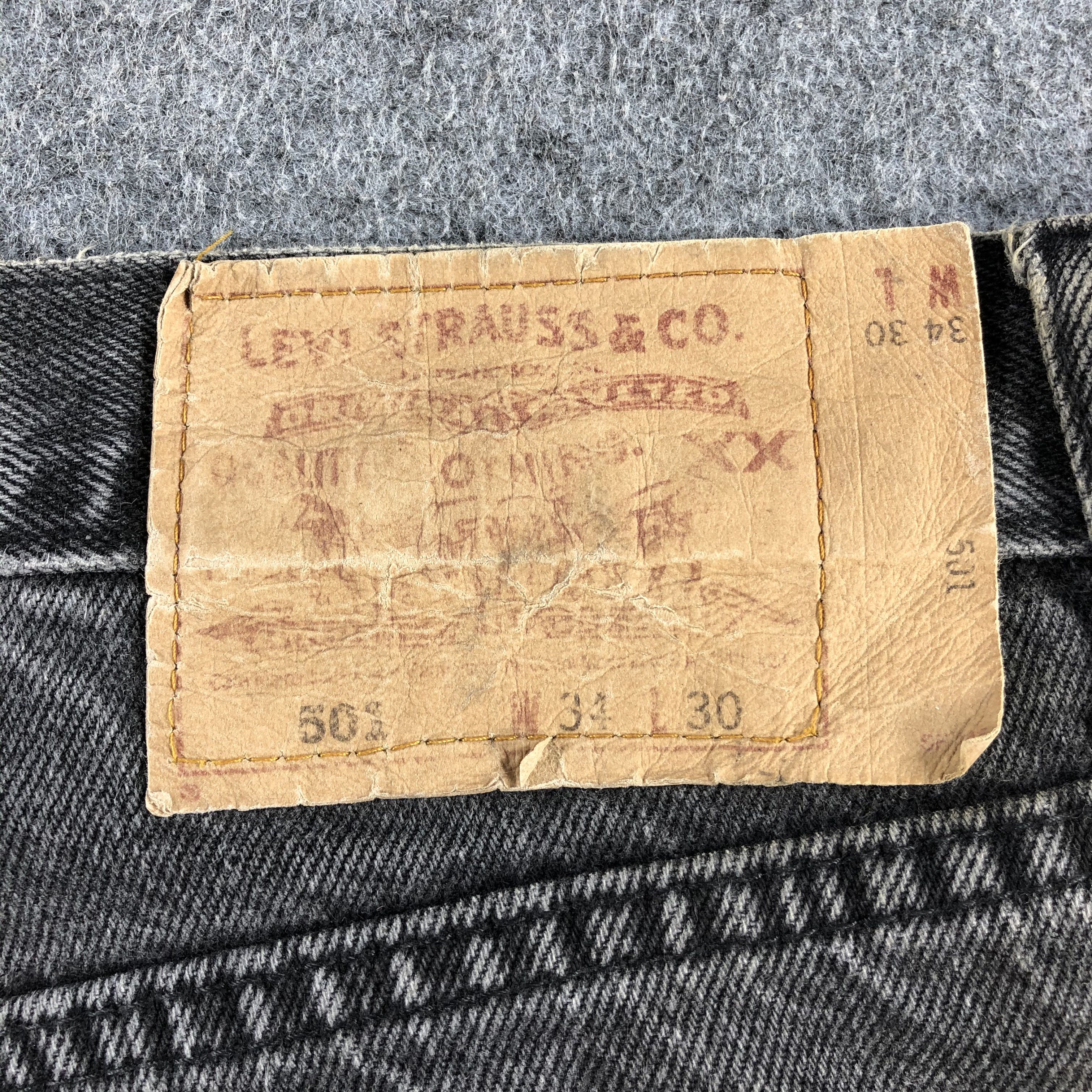 Levi's 90s Vintage Levis 501 Earth Tone Jeans-J1615 Size US 35 - 5 Thumbnail