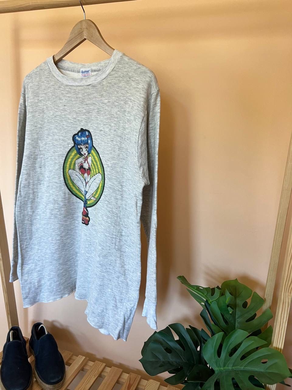 Hook-Ups × Vintage Vintage 90’s Hook-Ups Skateboards Girl Long sleeve Size US M / EU 48-50 / 2 - 6 Thumbnail