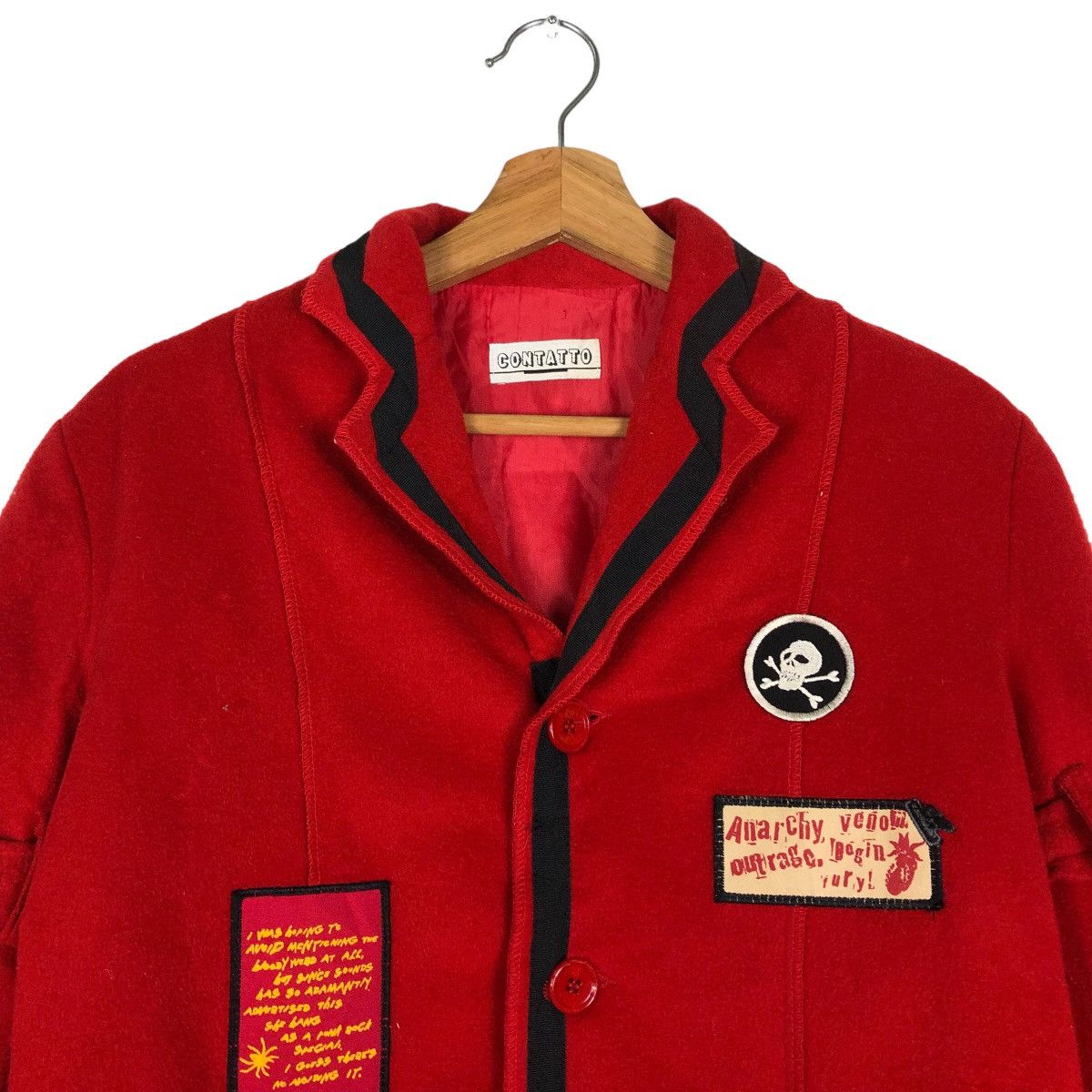 Hysteric Glamour 🔥90’s Vintage Punk Design Chore Jacket Contatto Japan Made Size US M / EU 48-50 / 2 - 2 Thumbnail