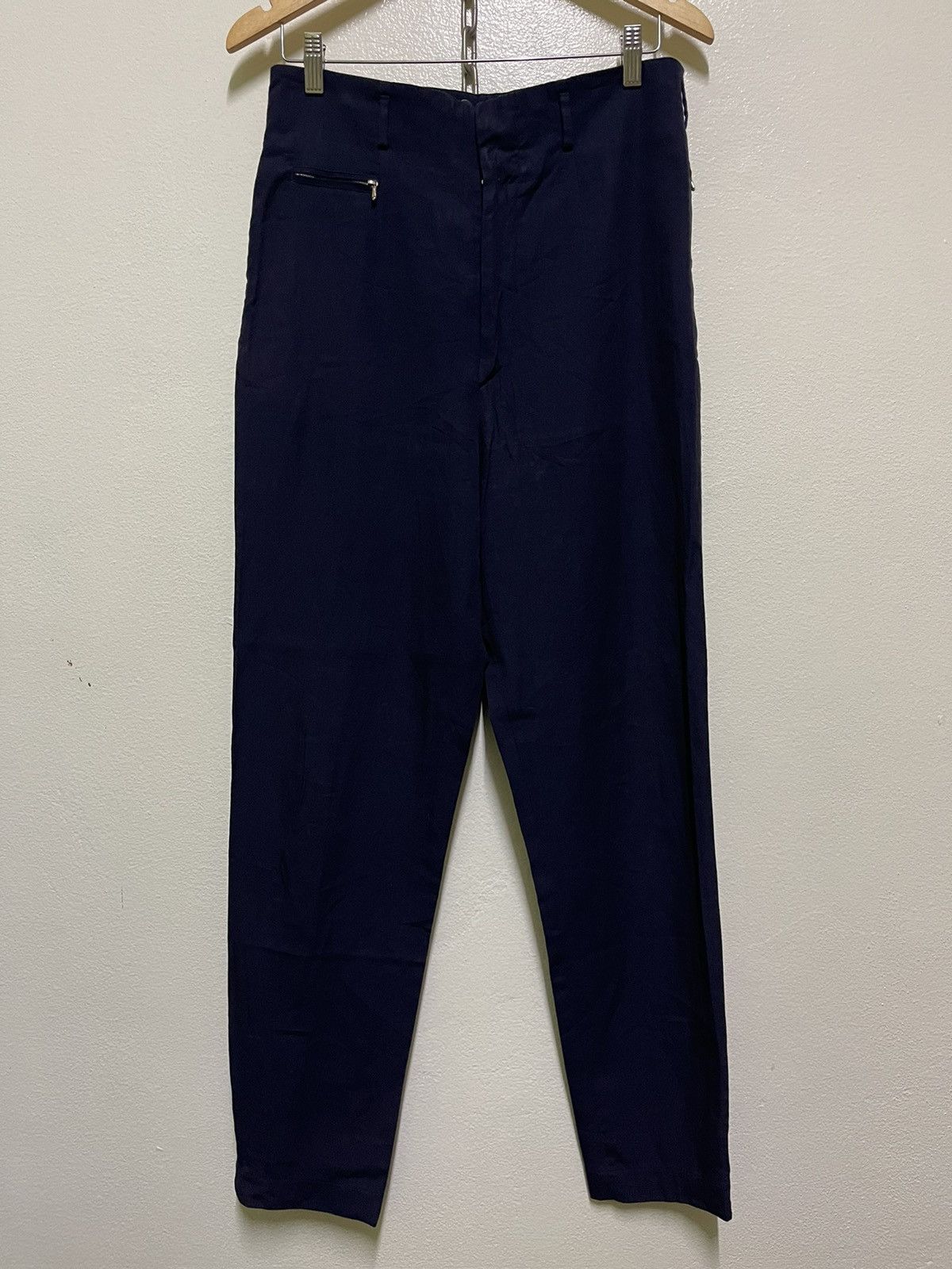 Katharine Hamnett London × Vintage Katharine Hamnett 90s Wool Pants Size 30" / US 8 / IT 44 - 1 Thumbnail