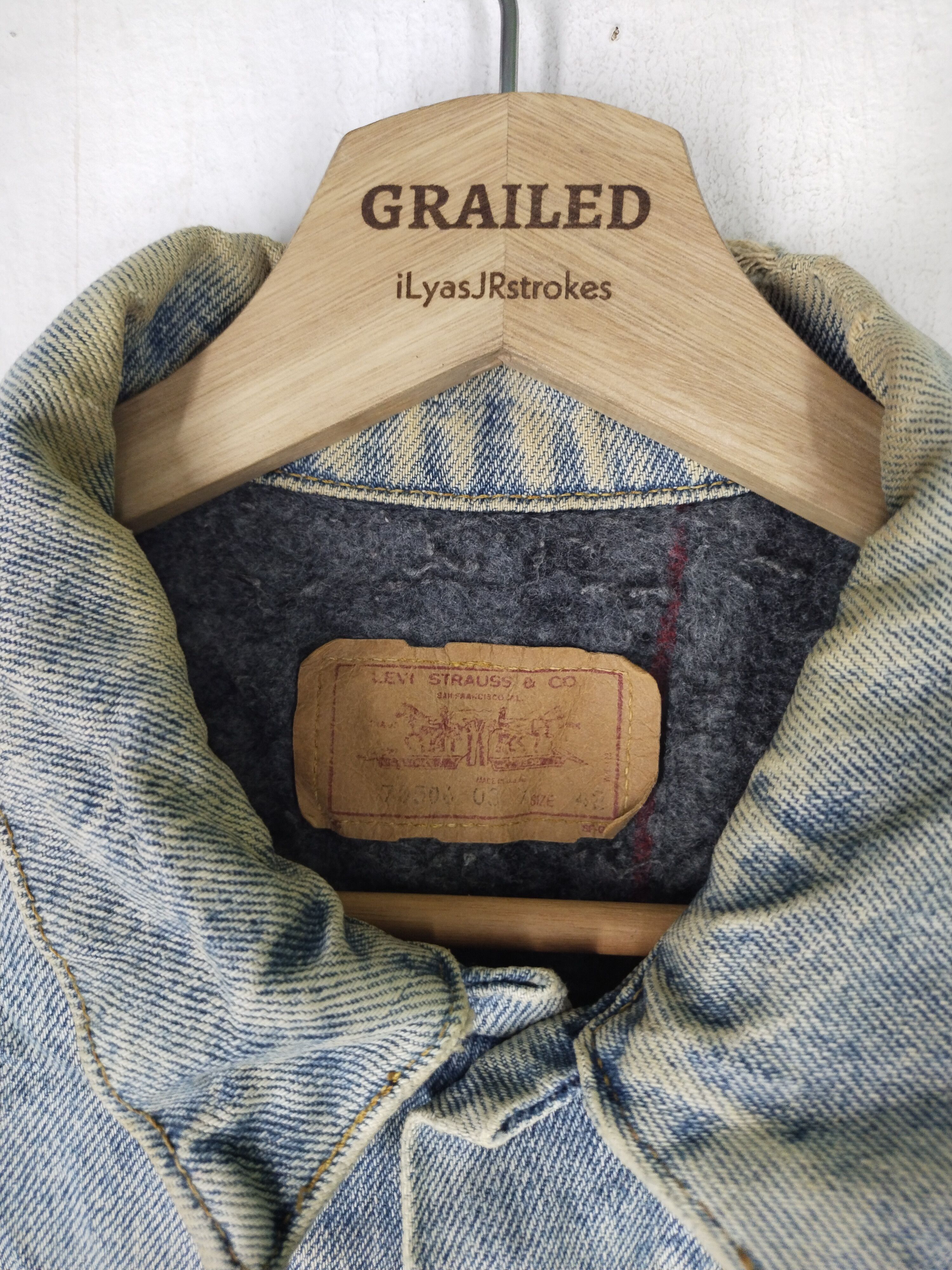 If Six Was Nine × Levi's × Levi's Vintage Clothing Rare Vintage Levi's Trucker Denim Jacket Size US M / EU 48-50 / 2 - 19 Thumbnail