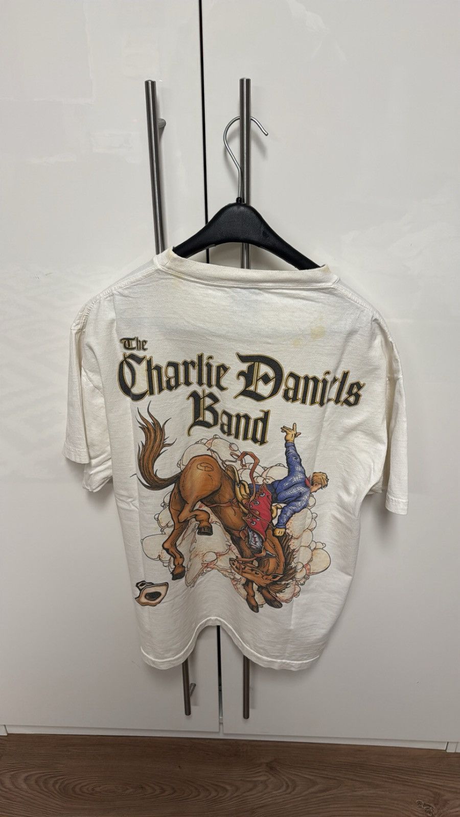 Vintage Vintage The Charlie Daniels Band "Rodeo" Tour Tee Size US L / EU 52-54 / 3 - 2 Thumbnail