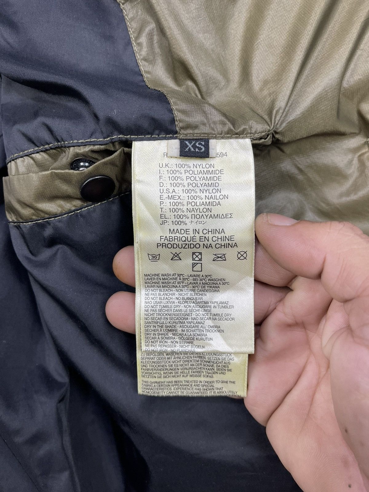 Diesel DIESEL Quilted Nylon Suit Down Jacket Size US XS / EU 42 / 0 - 14 Thumbnail