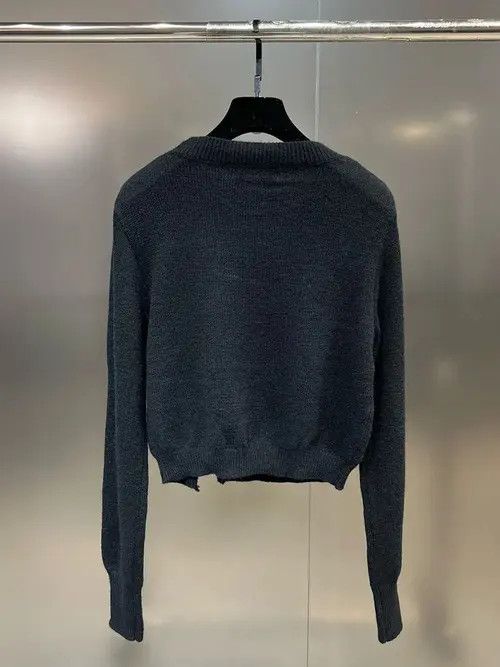 Designer × Japanese Brand Knitted Pullover O-neck Long Sleeve Size M / US 6-8 / IT 42-44 - 3 Thumbnail