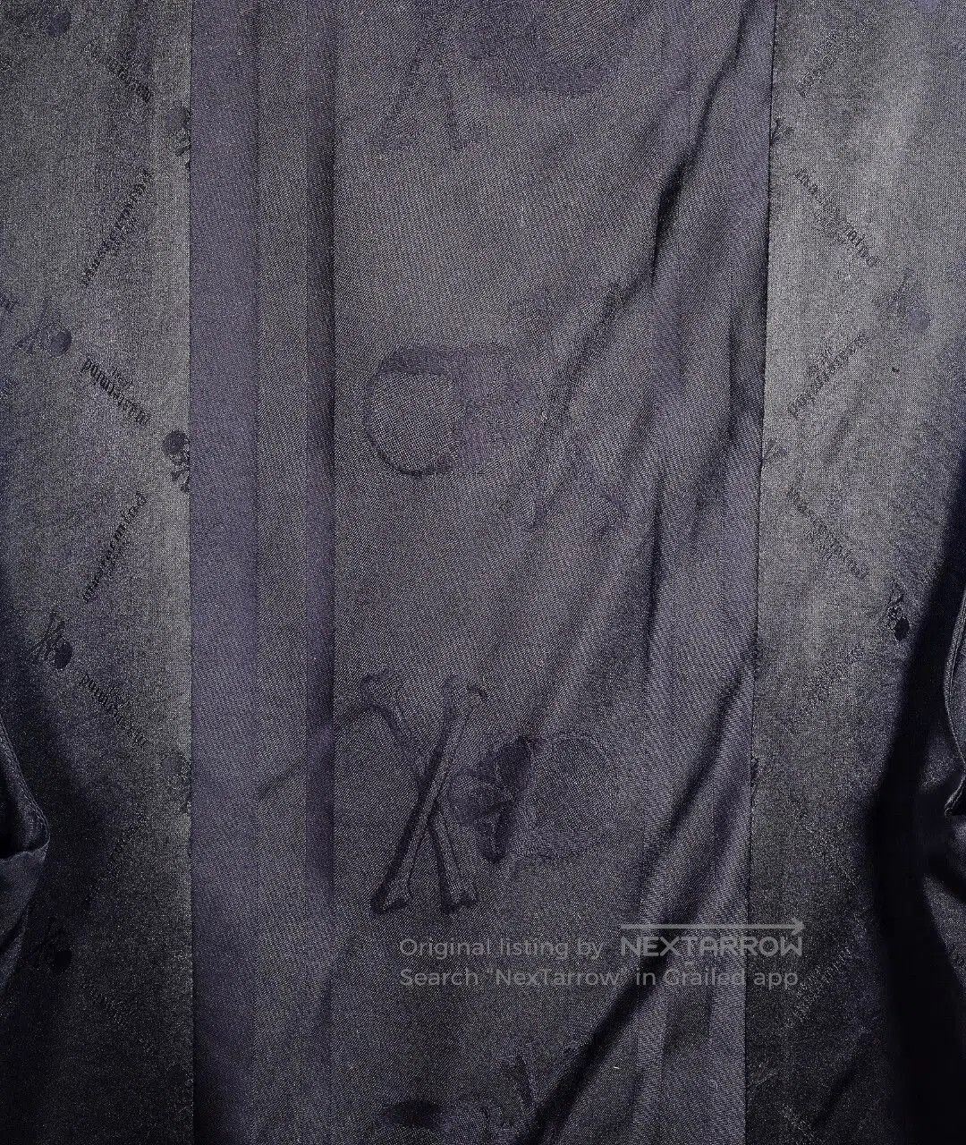 Mastermind Japan Black Sleeveless Button-Front Vest. Size US M / EU 48-50 / 2 - 6 Thumbnail