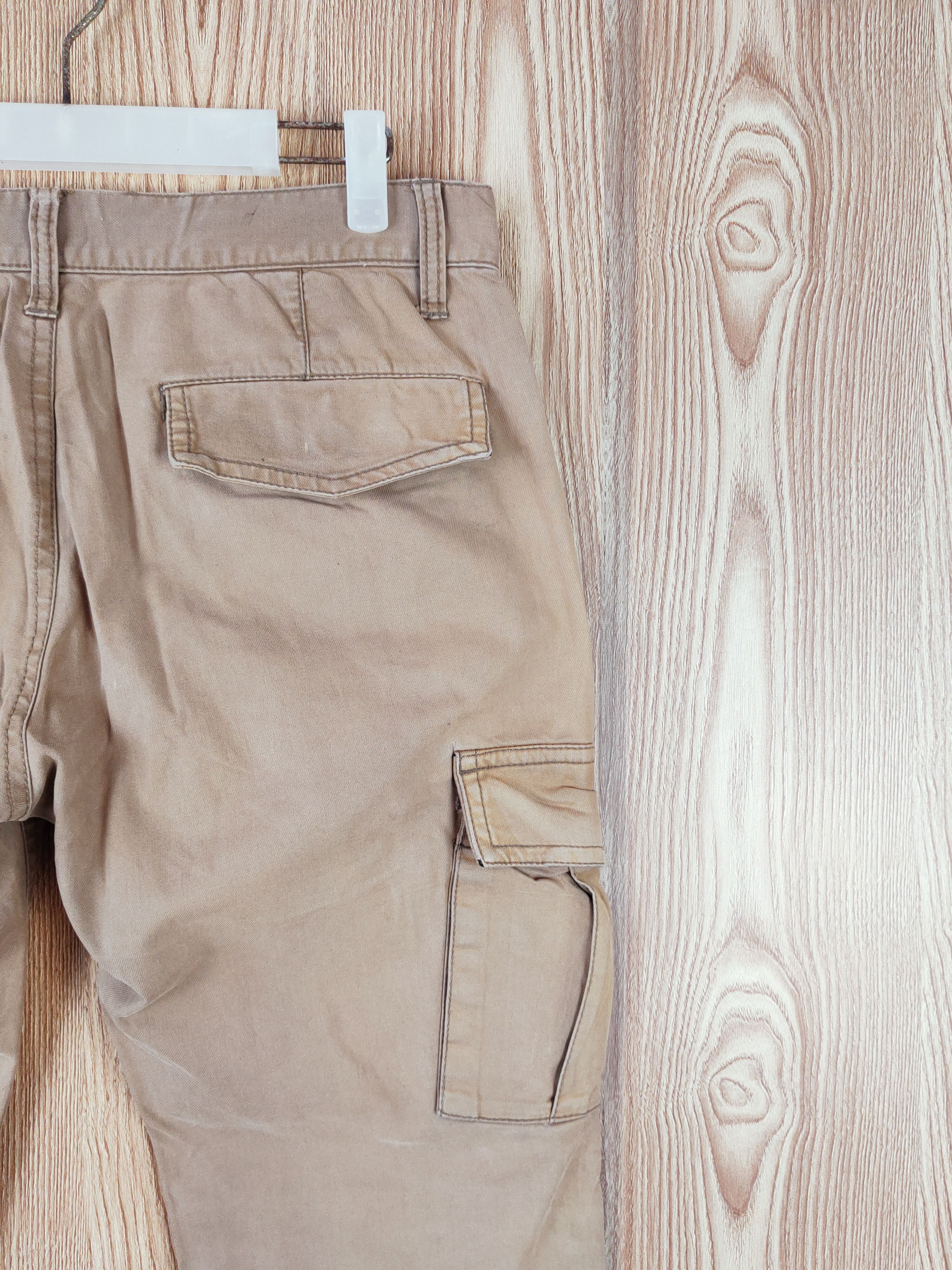 Takeo Kikuchi TK Mixpice Brown Faded Multipocket Cargo Pants #W280 Size US 32 / EU 48 - 10 Thumbnail