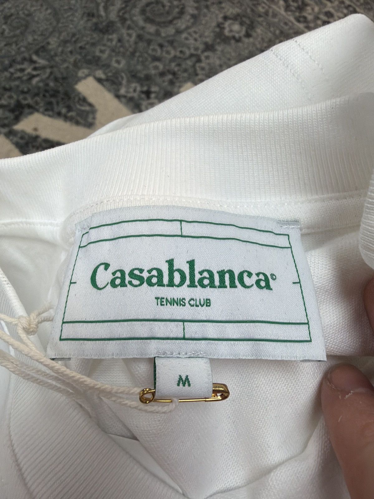 Casablanca Casablanca Tennis Club 2023 T shirt white Size US M / EU 48-50 / 2 - 6 Thumbnail
