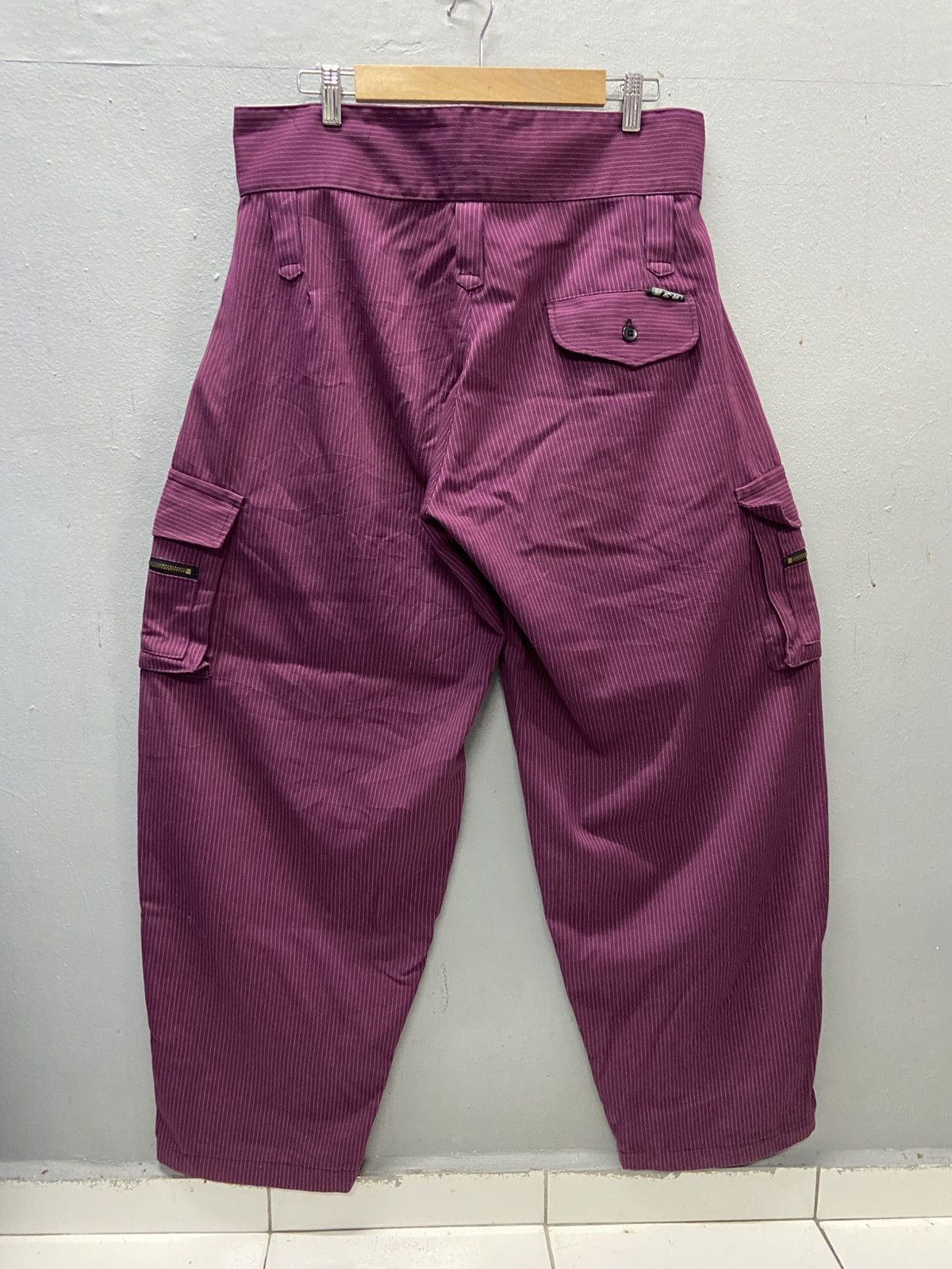 Japanese Brand HAKATA TOBI BAGGY JAPAN WORKER PANTS Size US 34 / EU 50 - 8 Thumbnail
