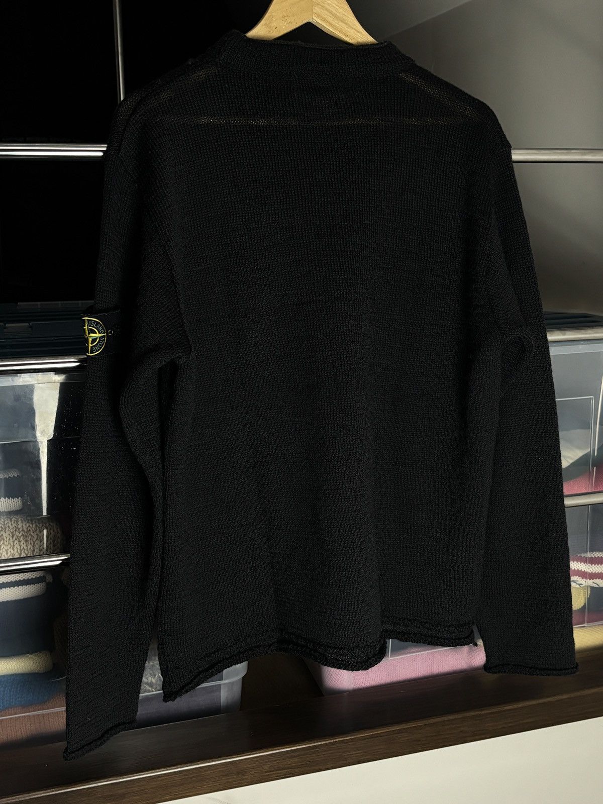 Stone Island Stone Island AW01 Knitted Wool Archive Vintage Sweater Size US XL / EU 56 / 4 - 4 Thumbnail
