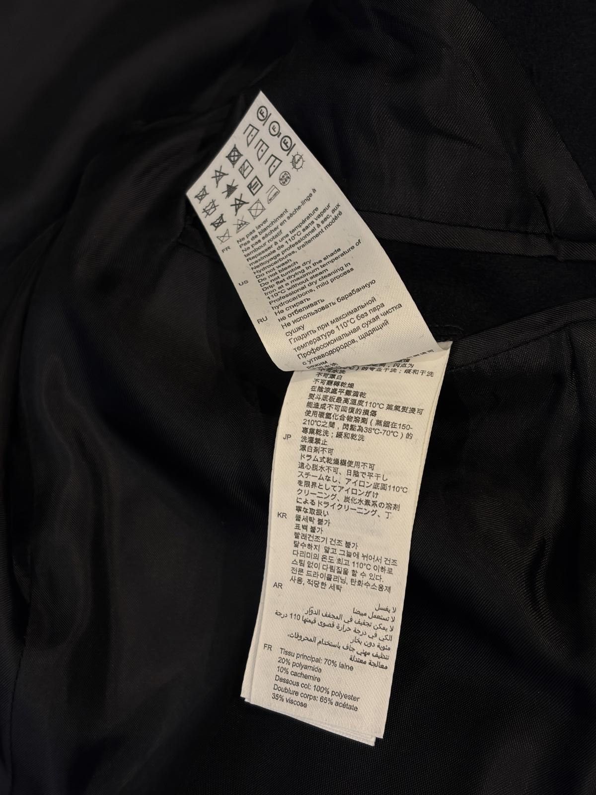 Sandro Sandro Paris Tailored Wool Coat Size US XL / EU 56 / 4 - 6 Thumbnail