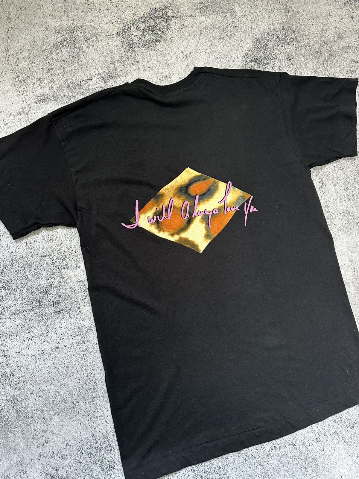Band Tees 1993 Whitney Houston Vintage T-shirt I Will Always Love You Size US L / EU 52-54 / 3 - 11 Thumbnail