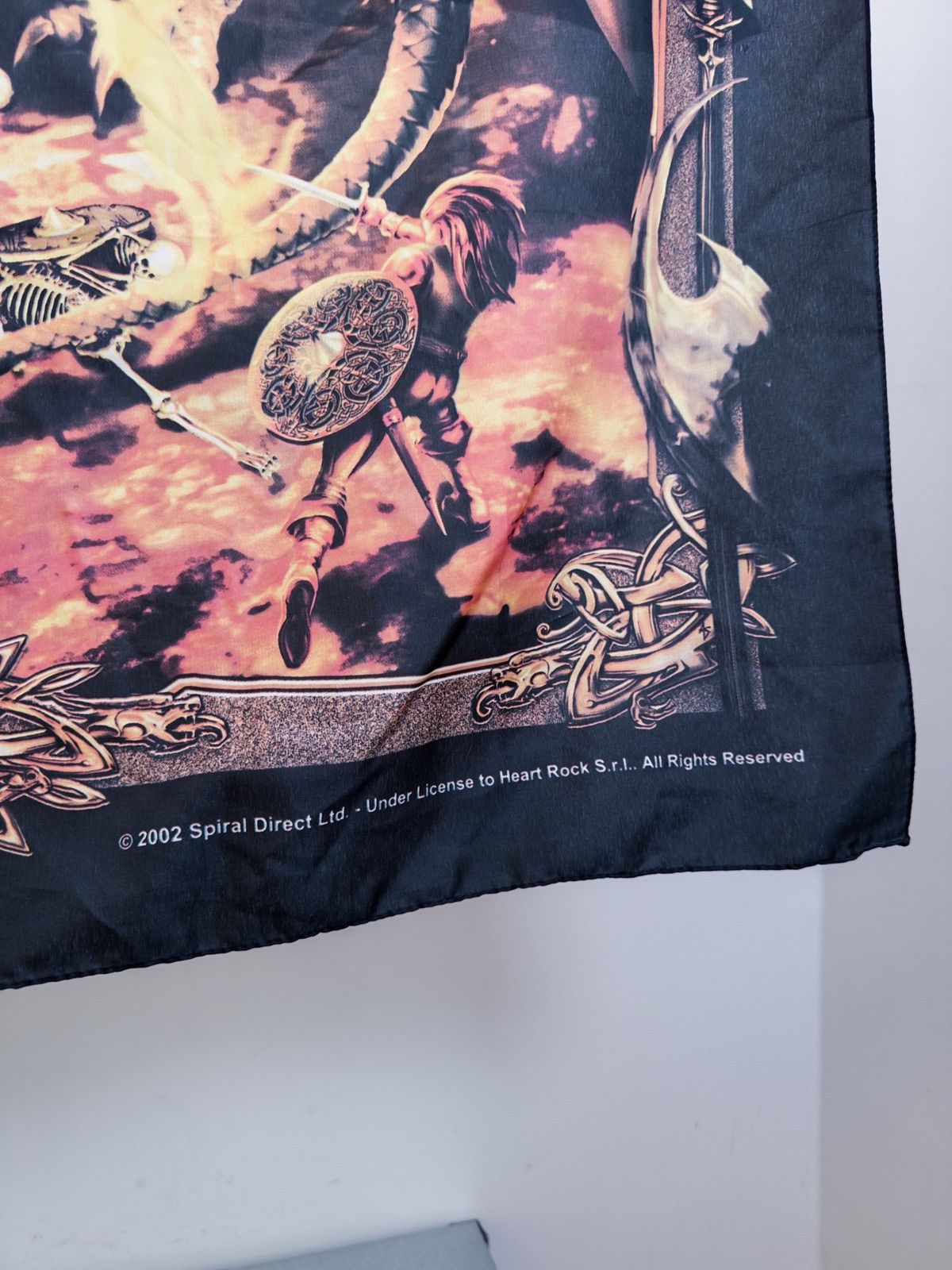 Other 2002 Spiral Direct Dragon Tapestry Rare Gothic Fantasy Piece Size ONE SIZE - 2 Thumbnail