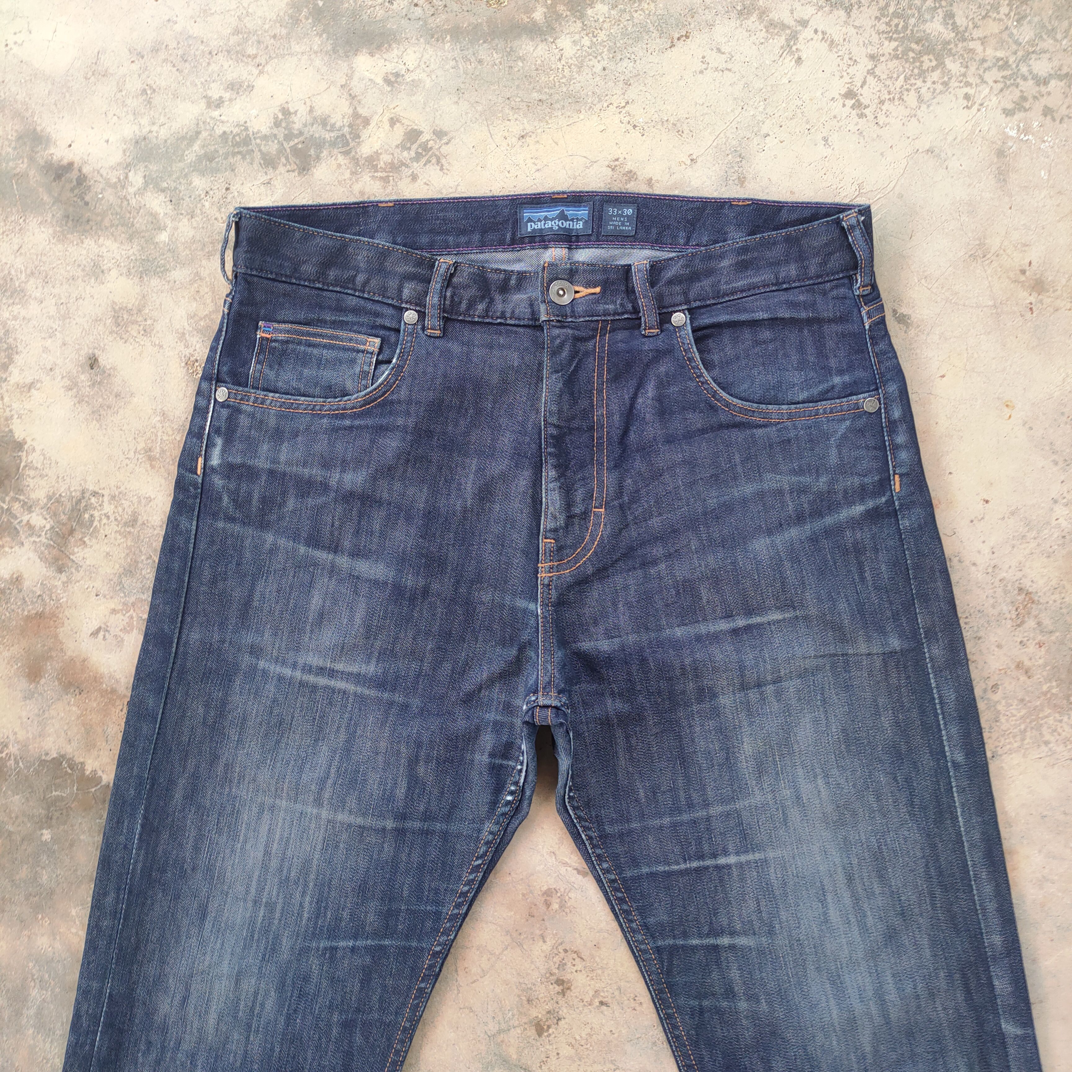 Patagonia VINTAGE PATAGONIA DENIM FADED RIPEP JEANS PANTS Size US 34 / EU 50 - 3 Thumbnail